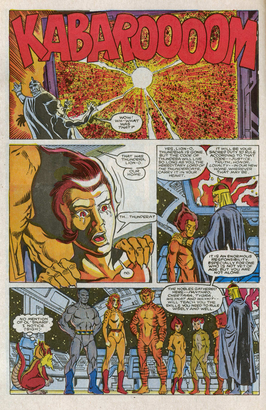 Read online ThunderCats (1985) comic -  Issue #1 - 6