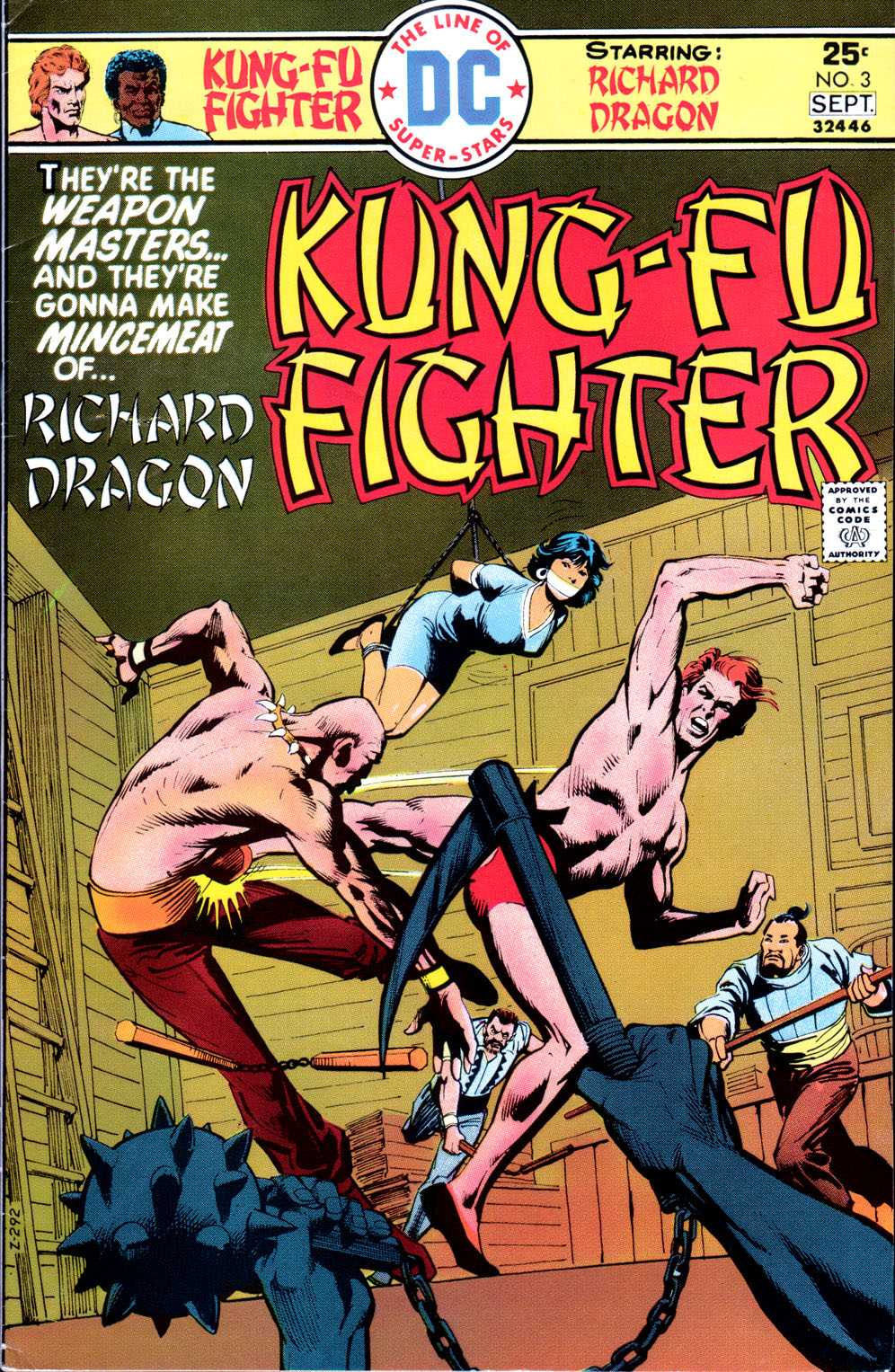 Read online Richard Dragon, Kung-Fu Fighter comic -  Issue #3 - 1