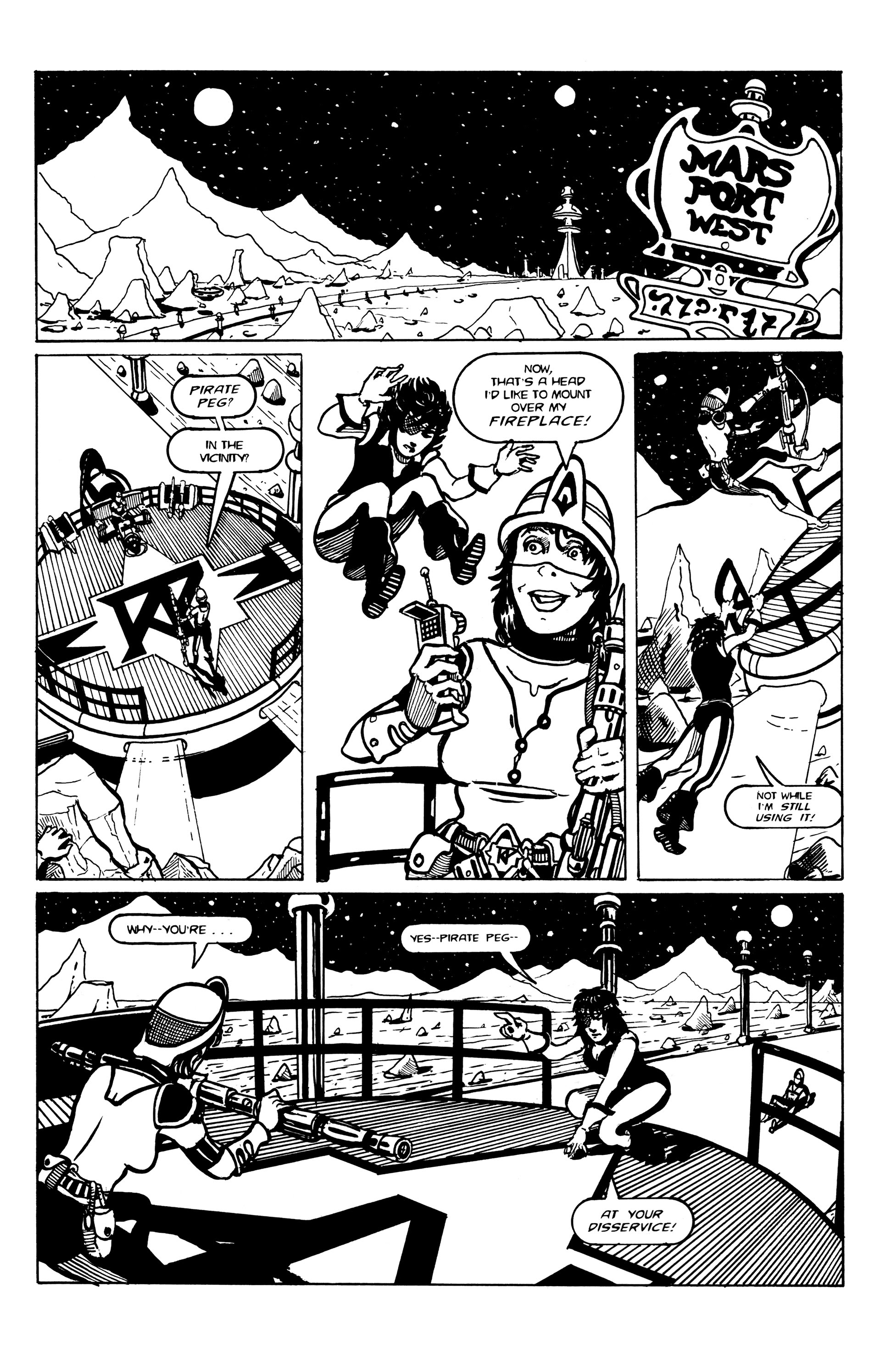 Read online Strange Attractors: Moon Fever comic -  Issue #1 - 6