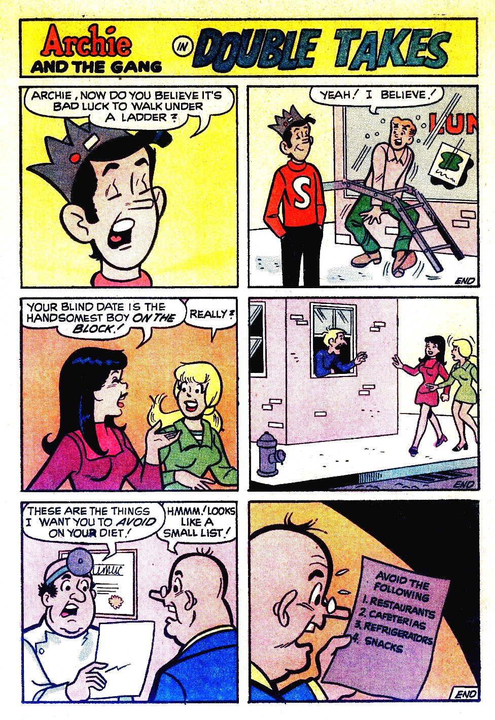 Read online Archie's Joke Book Magazine comic -  Issue #180 - 22