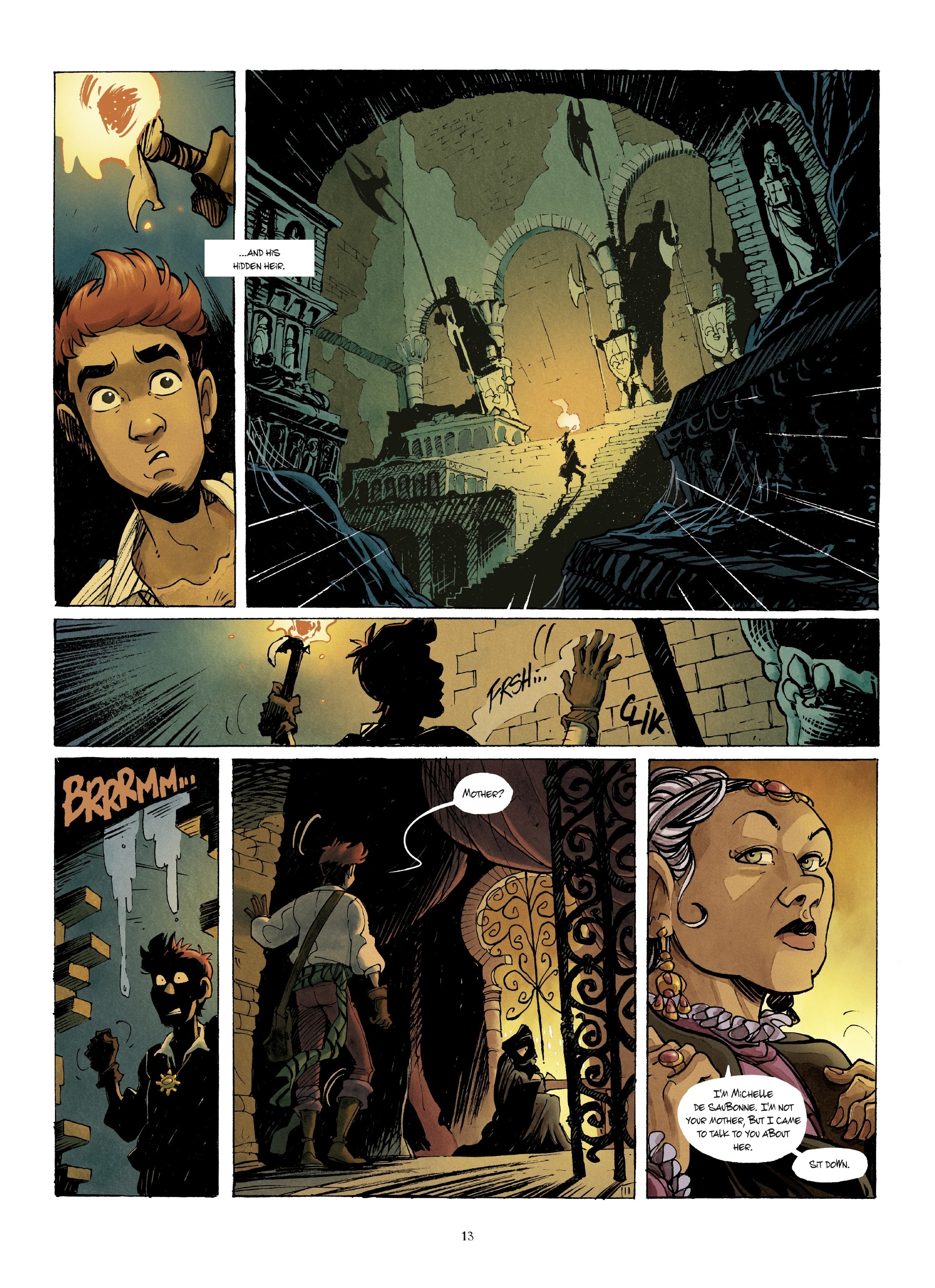 Read online Cinq Avril: The Heir of da Vinci comic -  Issue # Full - 15