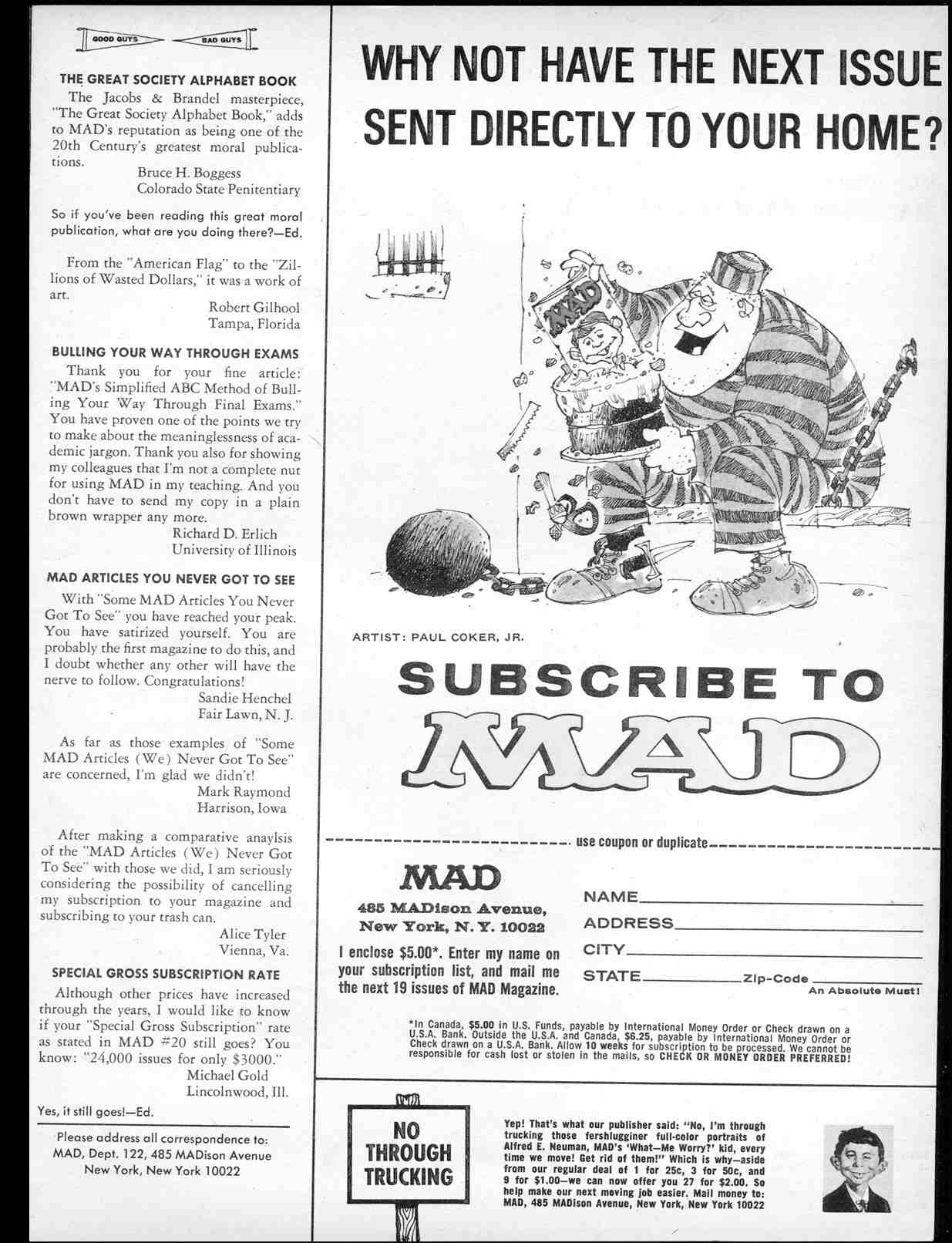 Read online MAD comic -  Issue #122 - 5