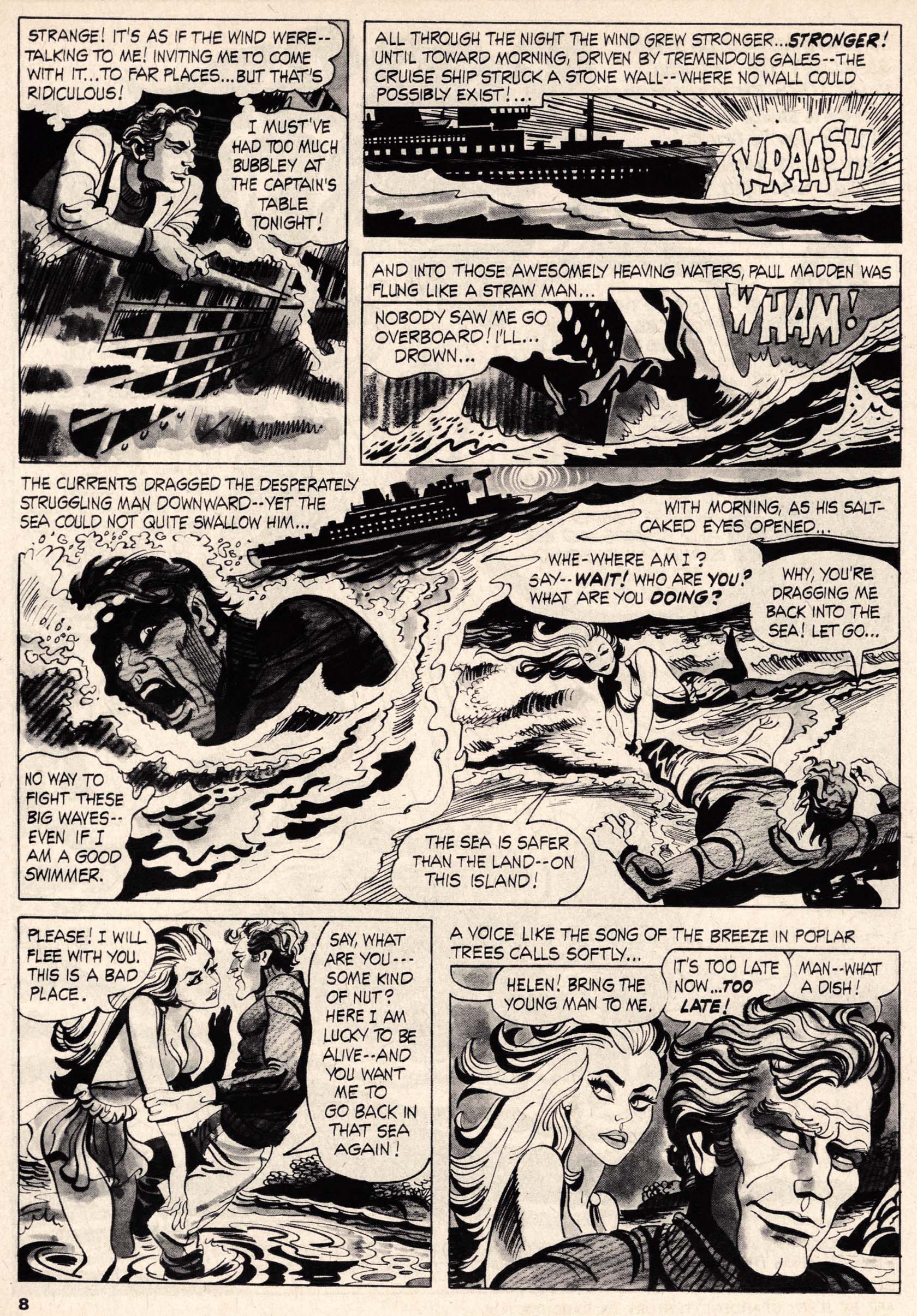 Read online Vampirella (1969) comic -  Issue #6 - 8