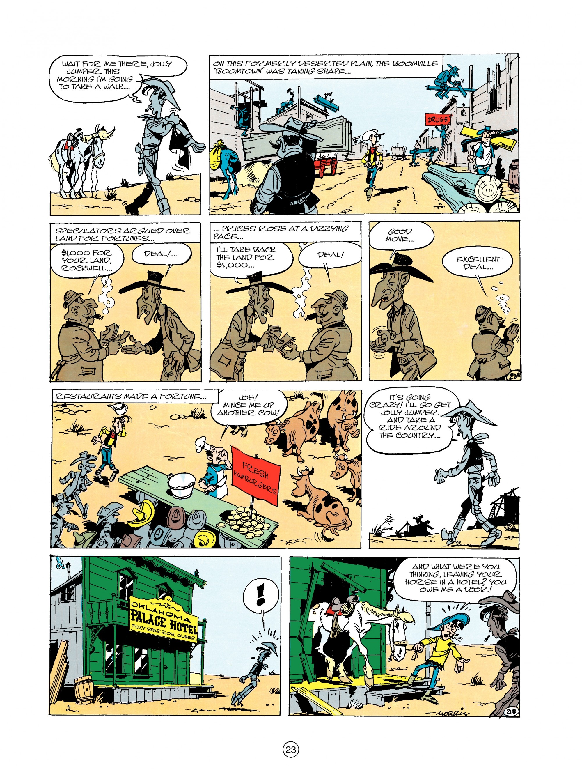 Read online A Lucky Luke Adventure comic -  Issue #20 - 23