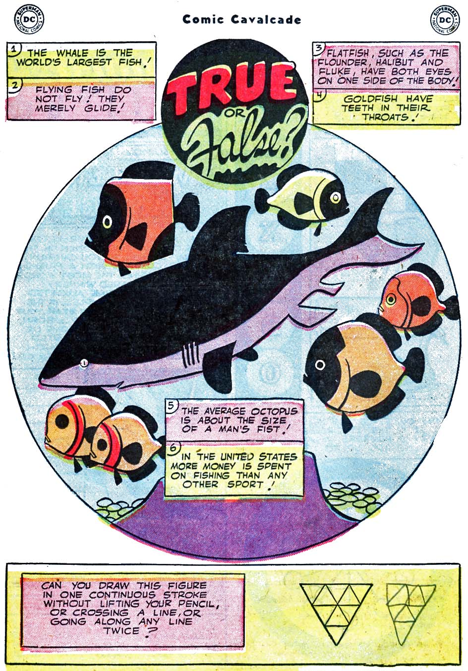 Read online Comic Cavalcade comic -  Issue #57 - 40