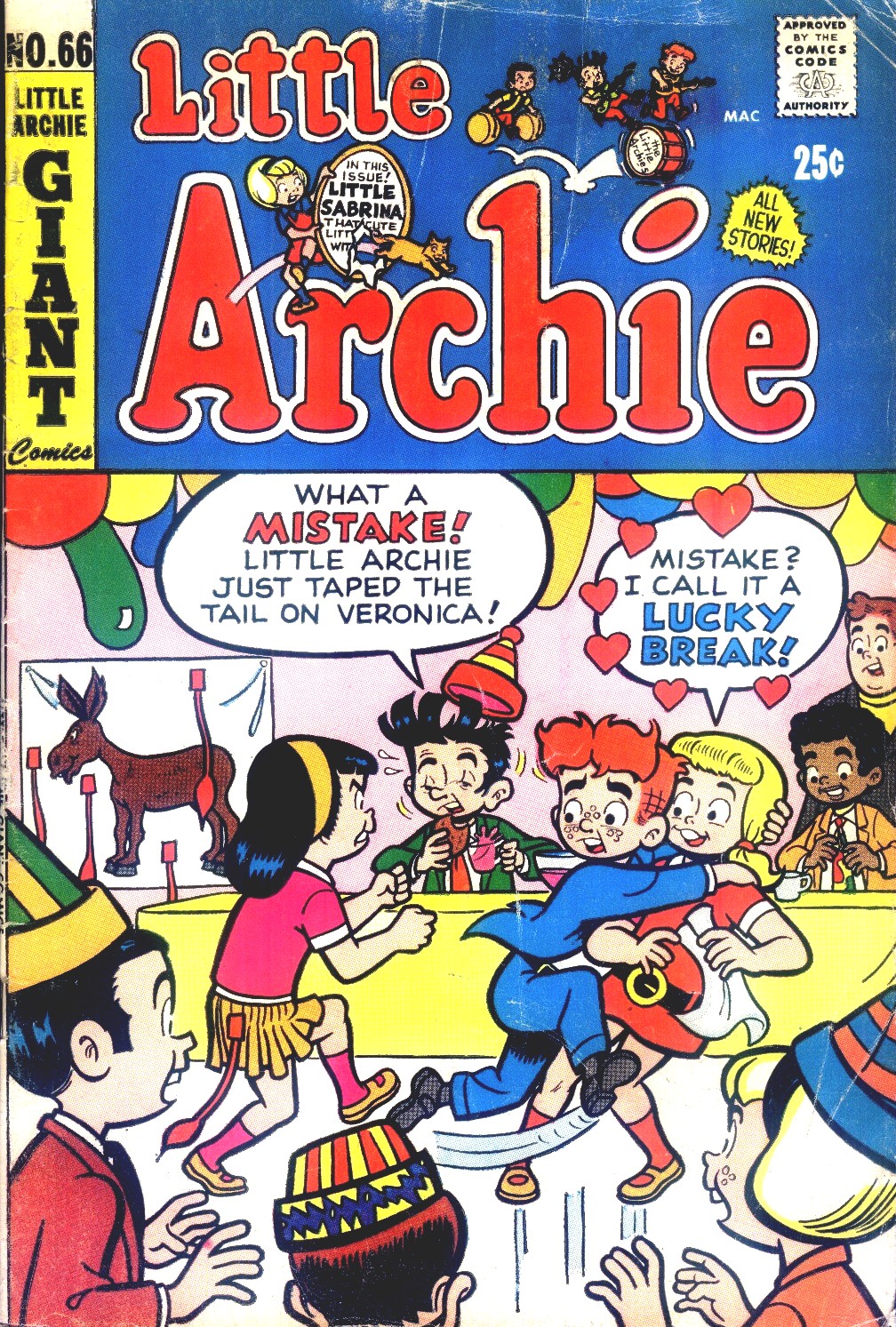Read online The Adventures of Little Archie comic -  Issue #66 - 1
