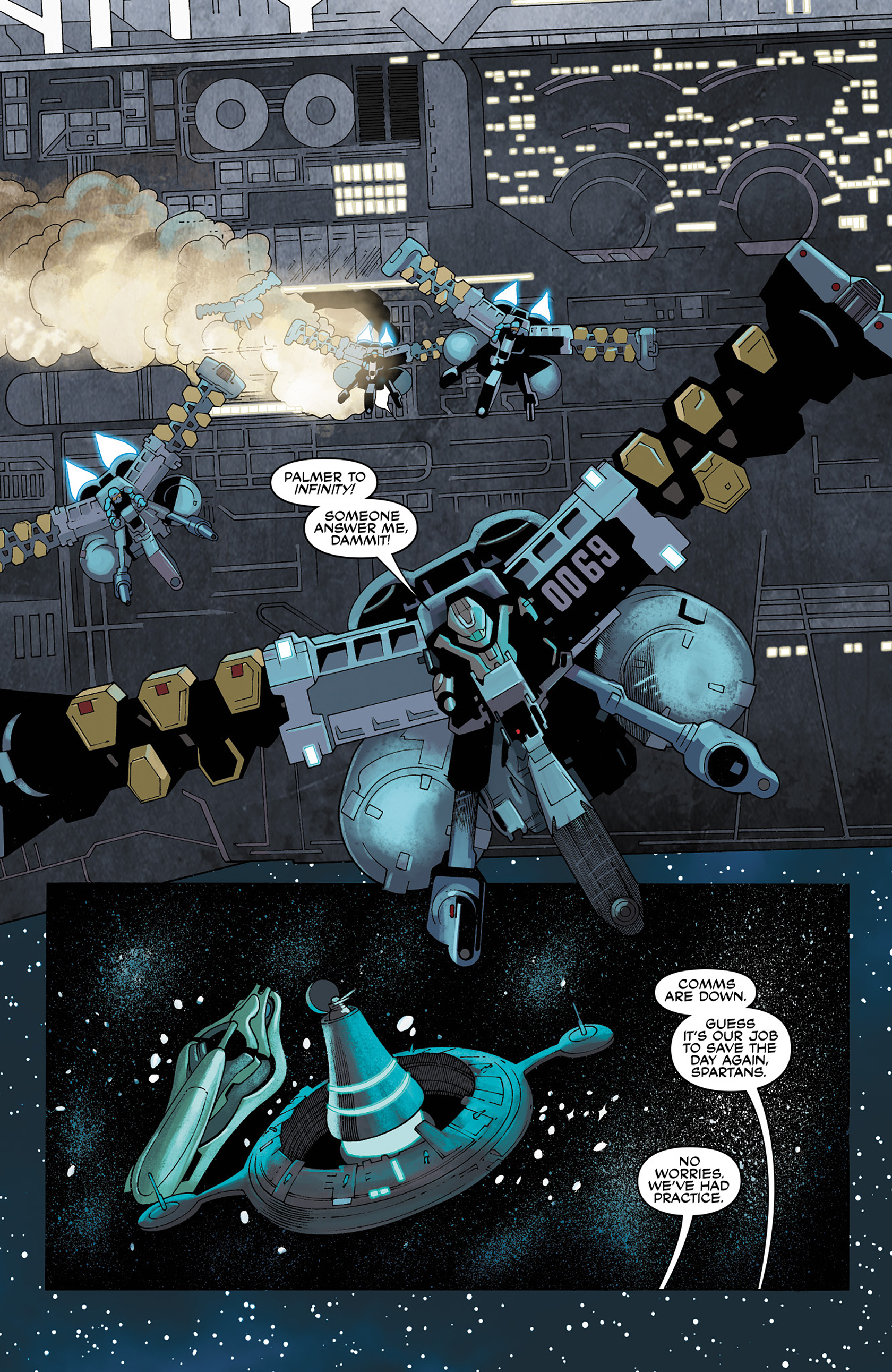 Read online Halo: Escalation comic -  Issue #6 - 6