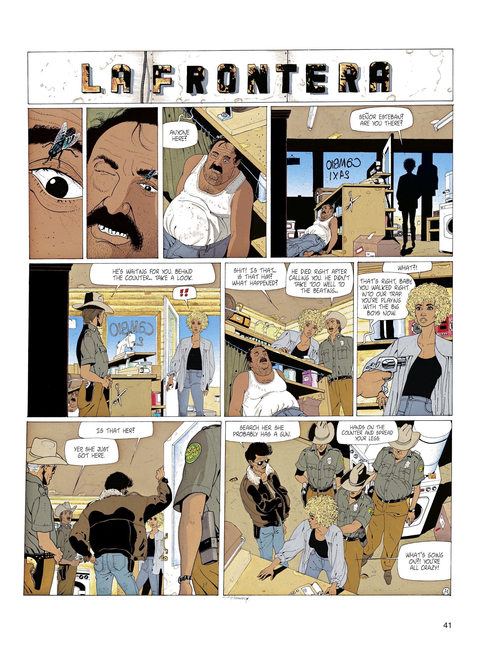 Read online Jessica Blandy comic -  Issue #5 - 43