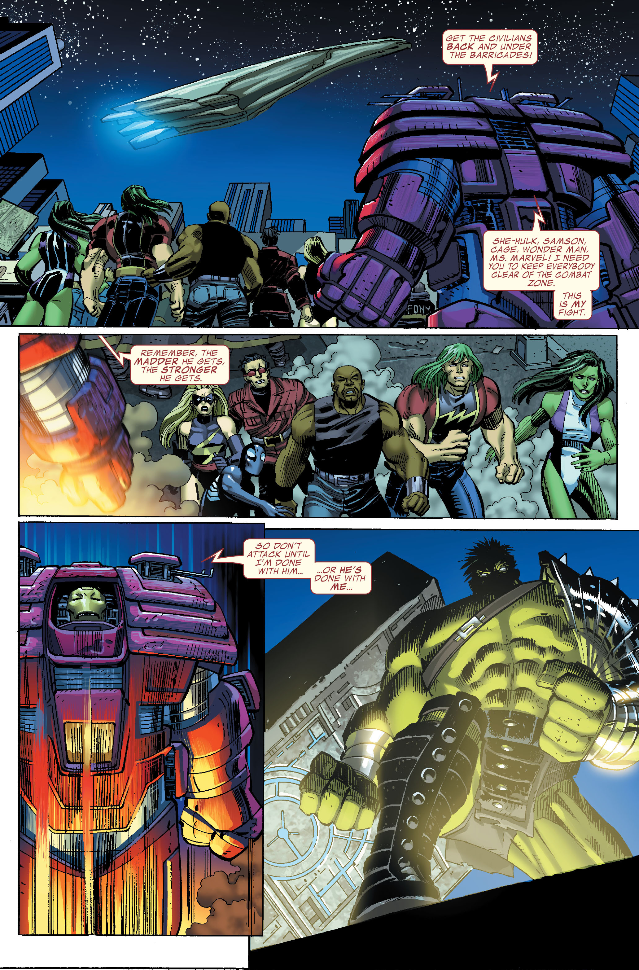 Read online World War Hulk comic - Issue #1.