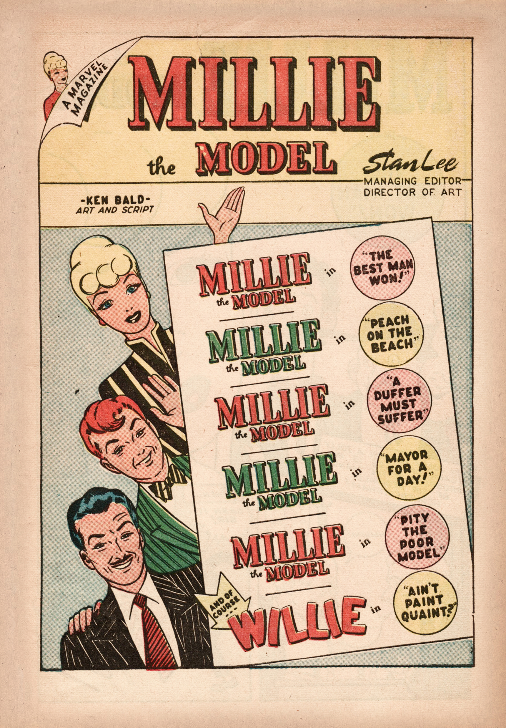 Read online Millie the Model comic -  Issue #4 - 3