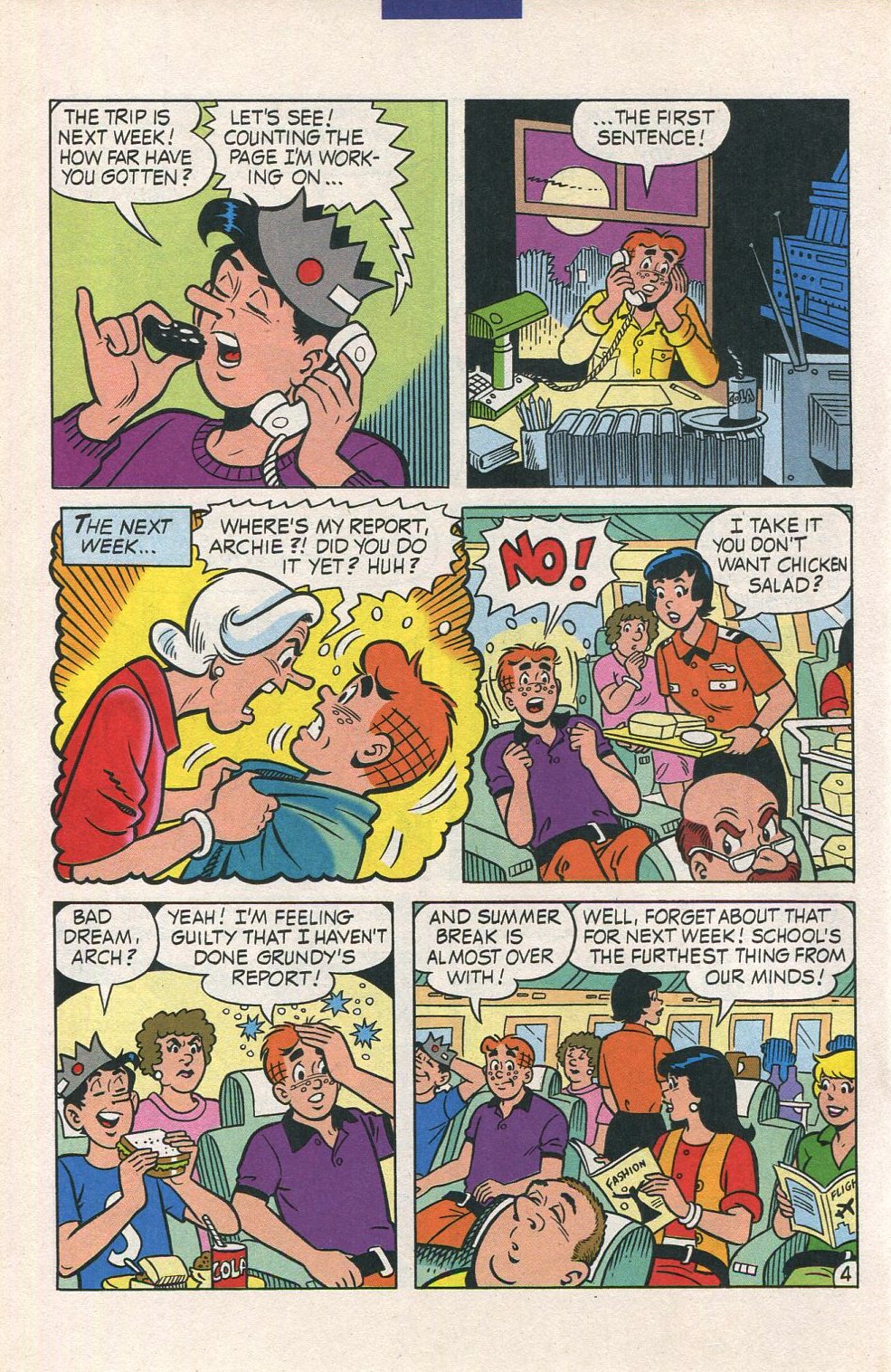 Read online Archie's Vacation Special comic -  Issue #5 - 6