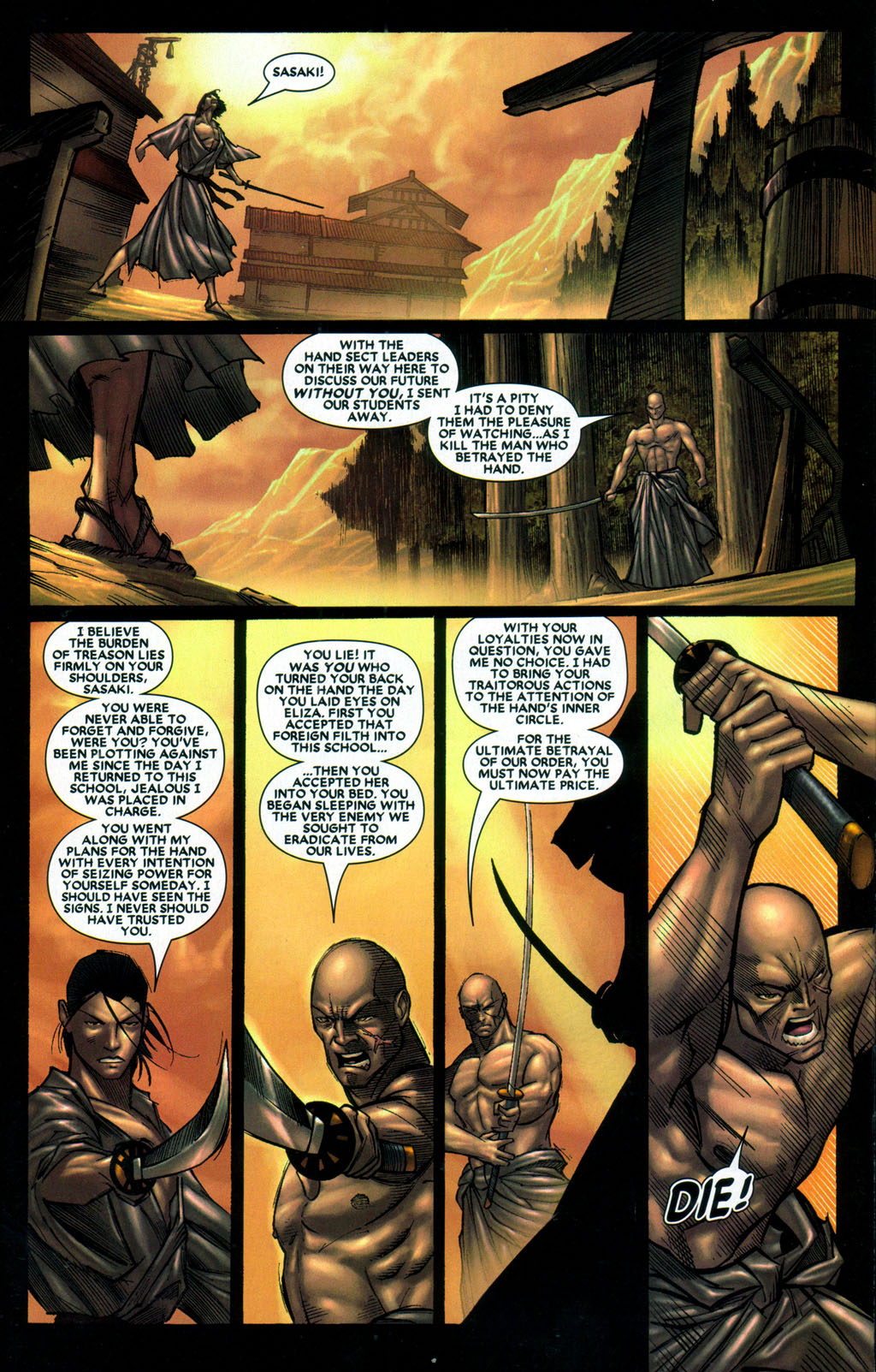 Read online Elektra: The Hand comic -  Issue #4 - 17