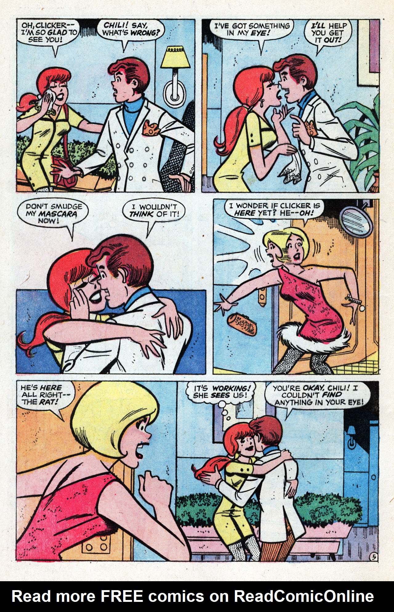 Read online Millie the Model comic -  Issue #203 - 8