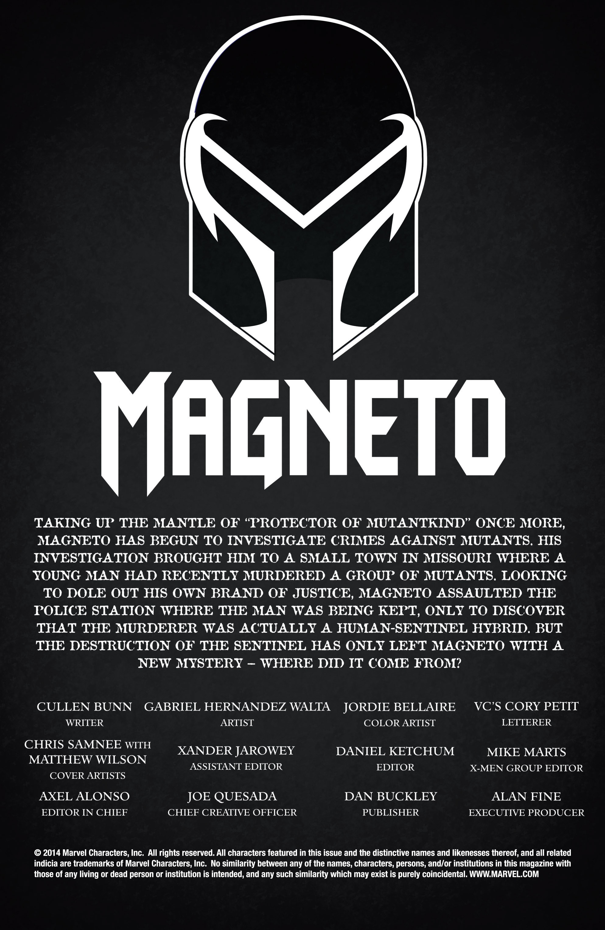 Read online Magneto comic -  Issue #2 - 2