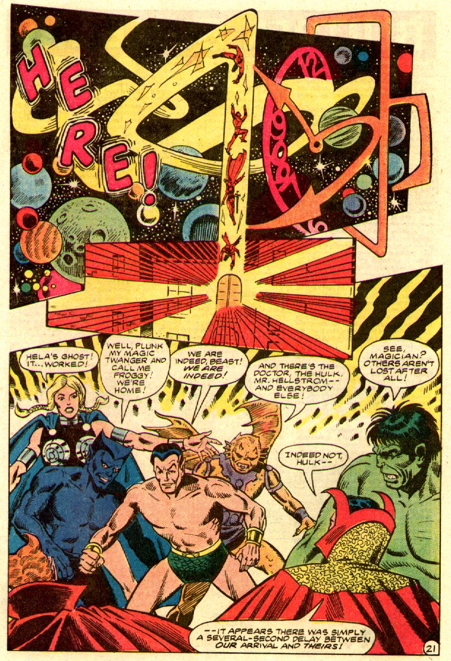The Defenders (1972) Issue #115 #116 - English 22