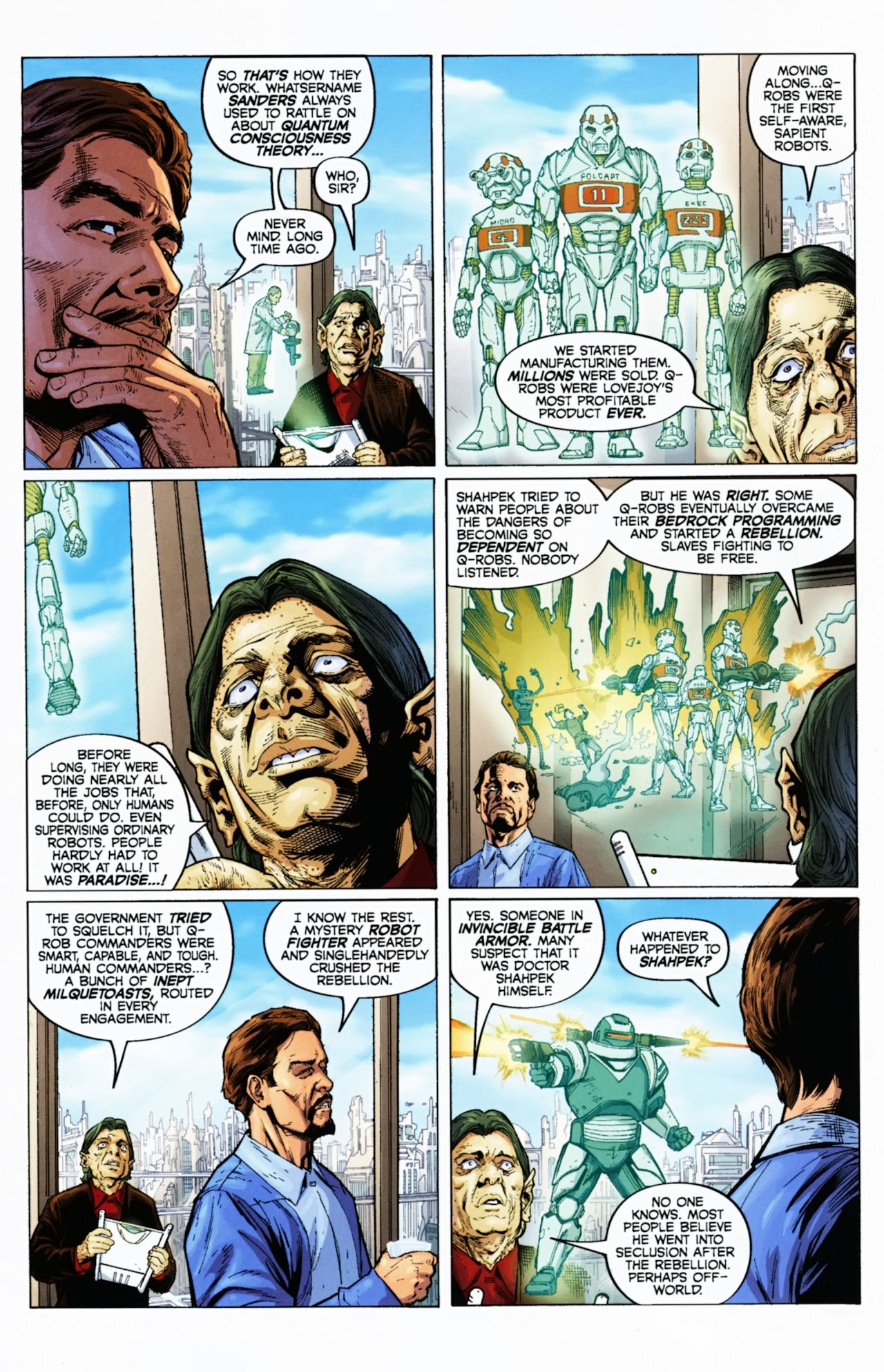 Read online Magnus, Robot Fighter (2010) comic -  Issue #4 - 7