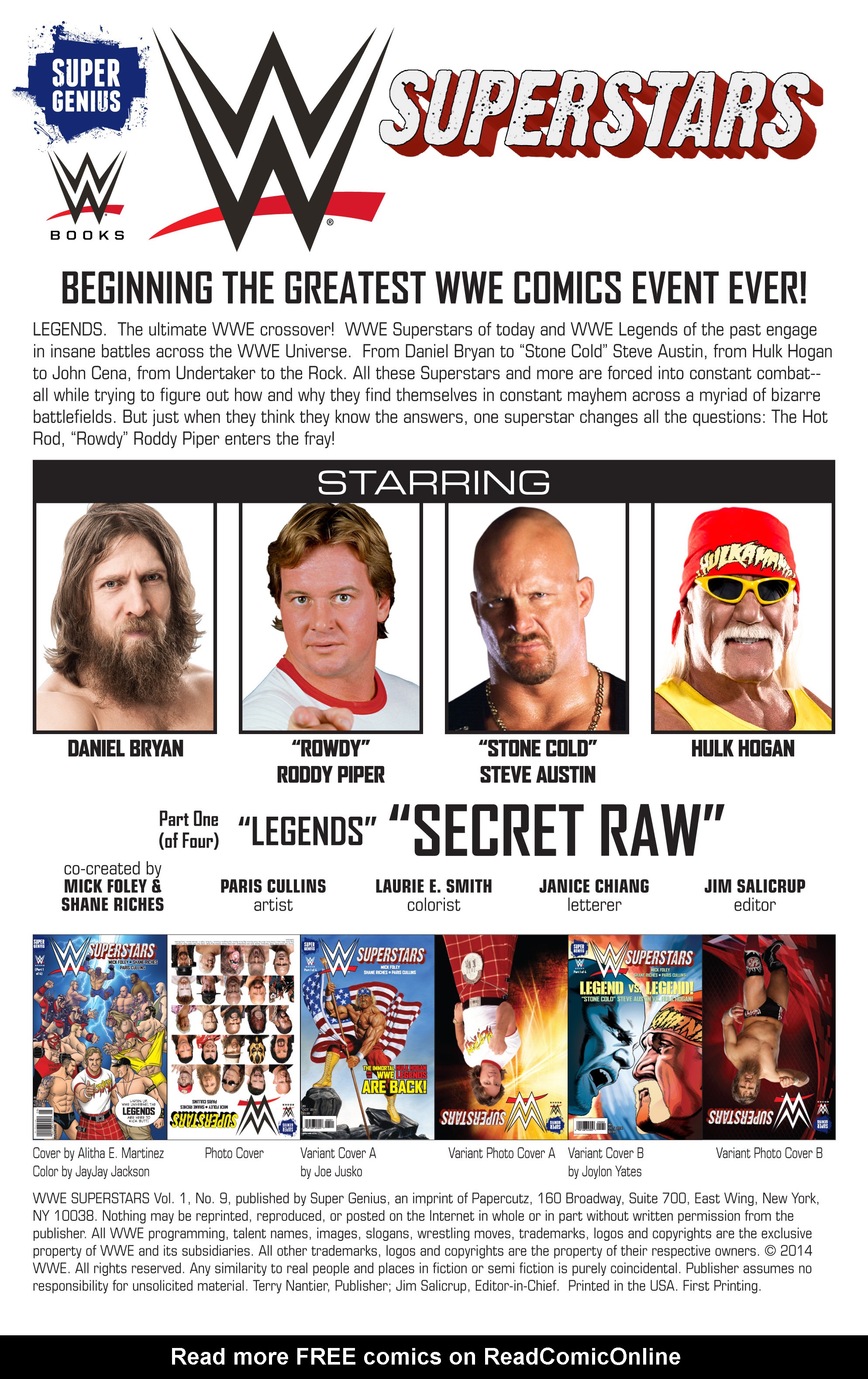 Read online WWE Superstars comic -  Issue #9 - 2