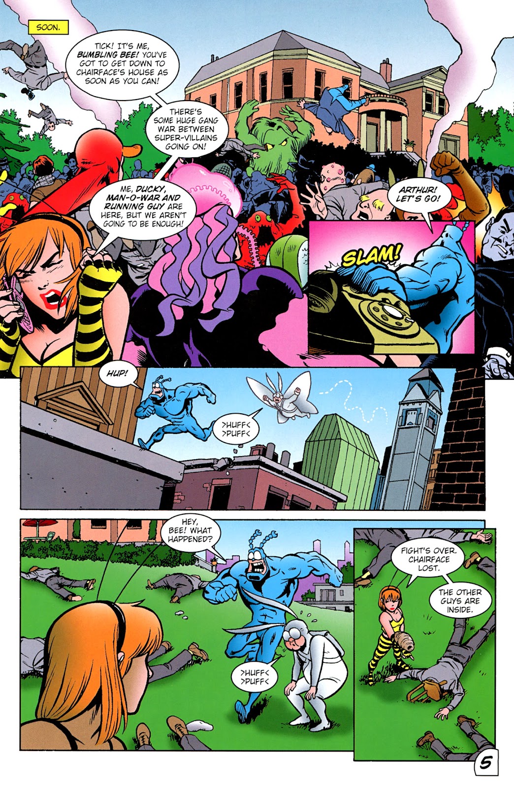 Read online The Tick comic -  Issue #100 - 7