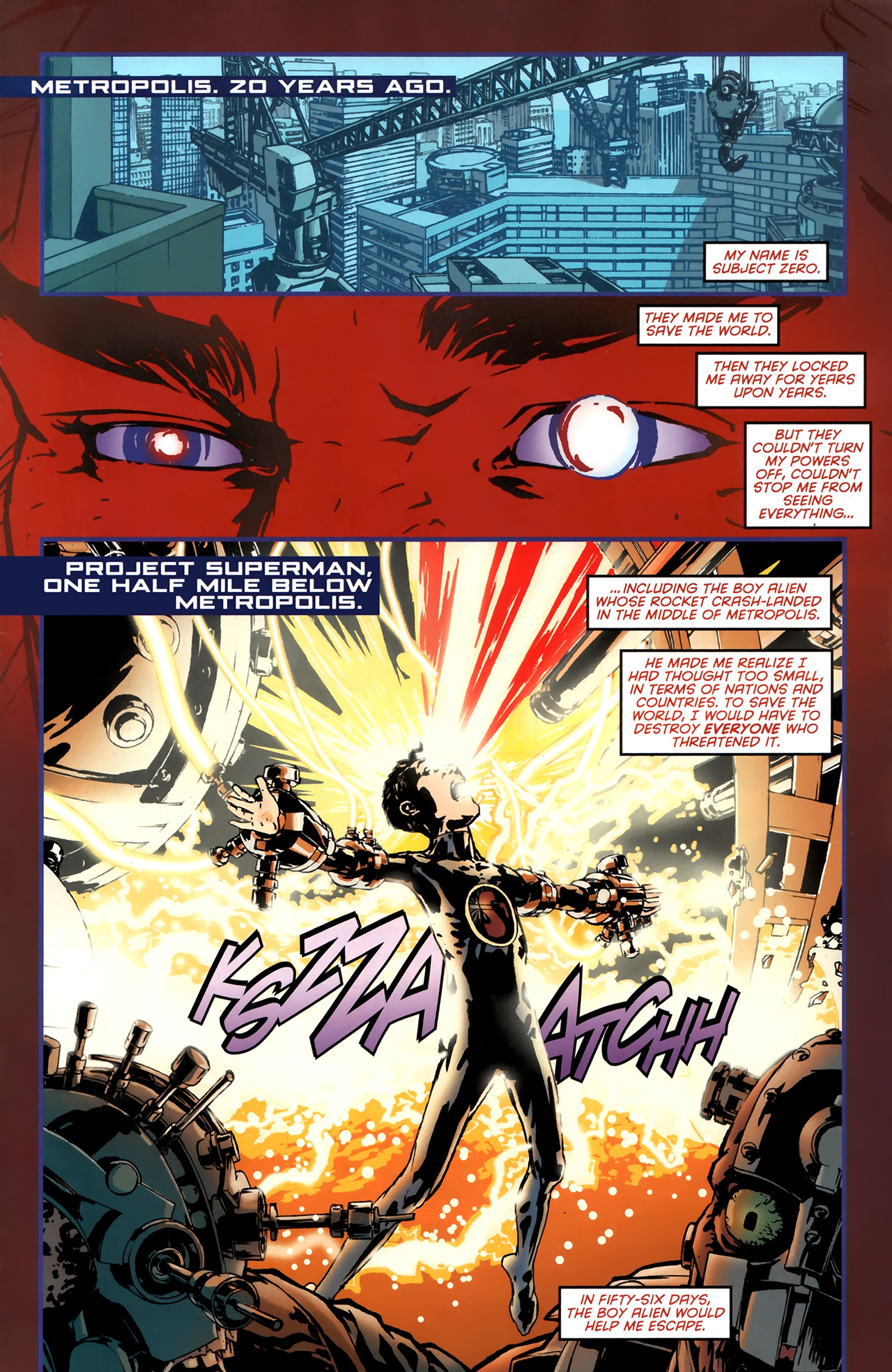 Read online Flashpoint: Project Superman comic -  Issue #2 - 2