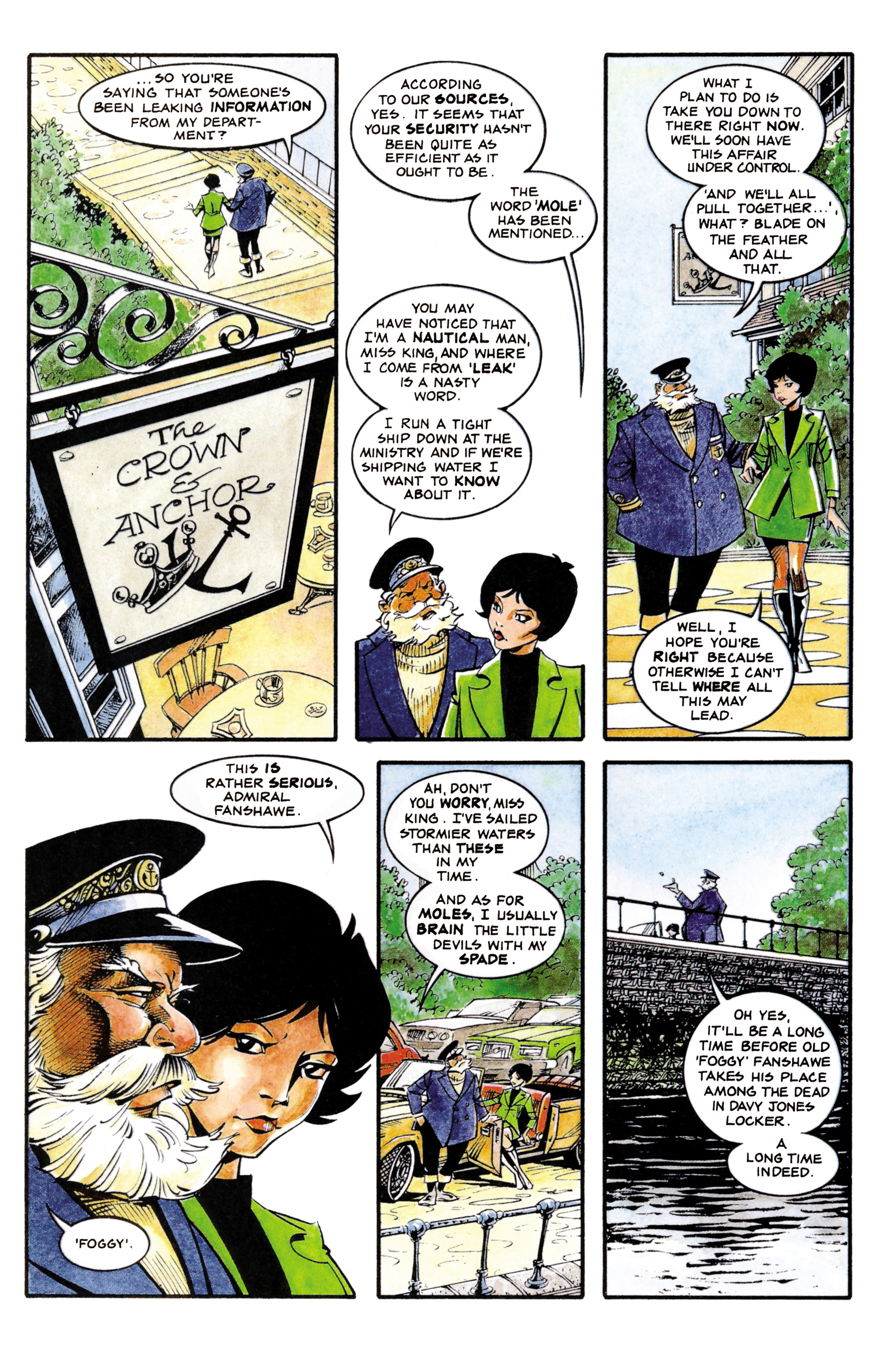 Read online Steed & Mrs. Peel: Golden Game comic -  Issue # Full - 9