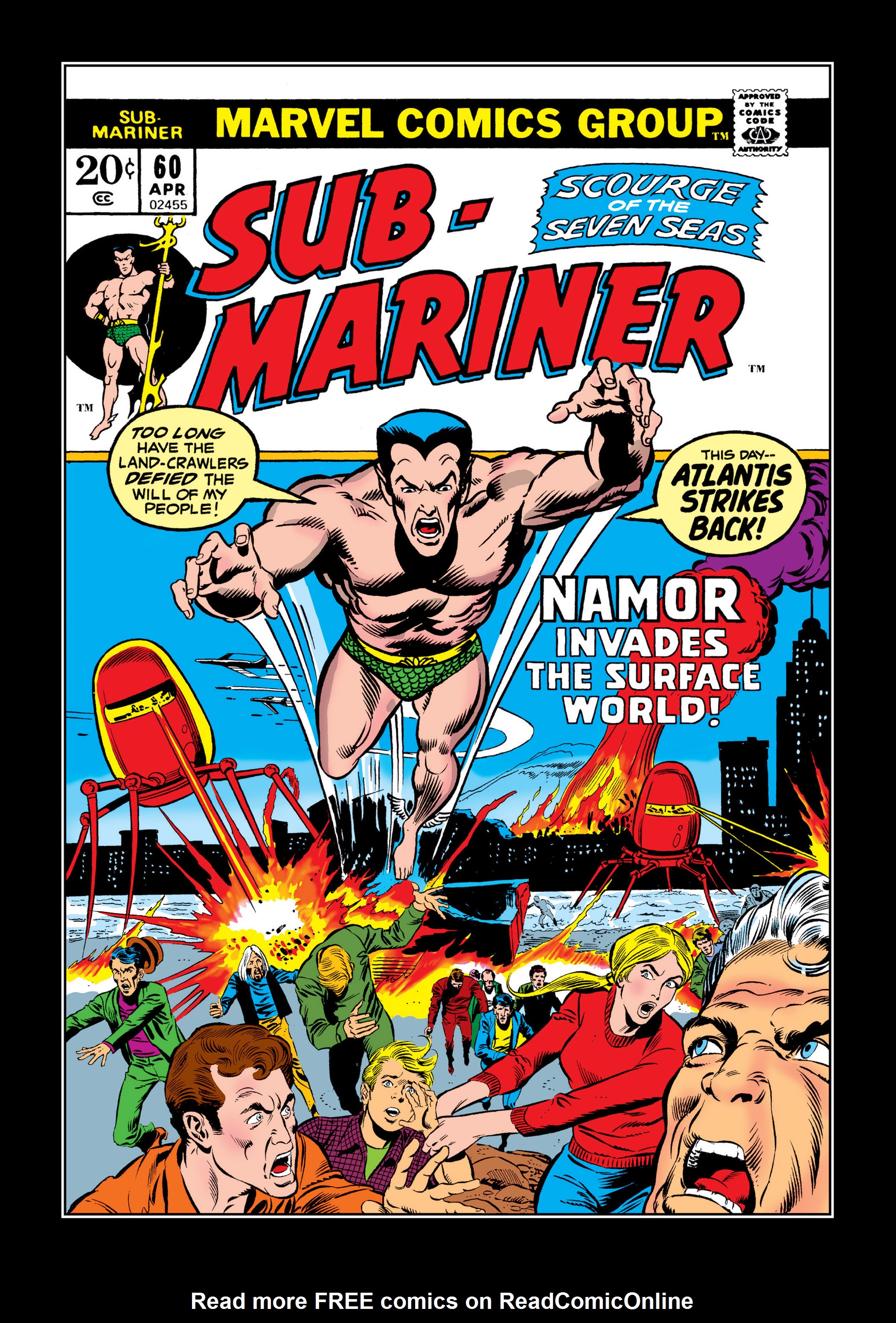 Read online Marvel Masterworks: The Sub-Mariner comic -  Issue # TPB 7 (Part 3) - 6