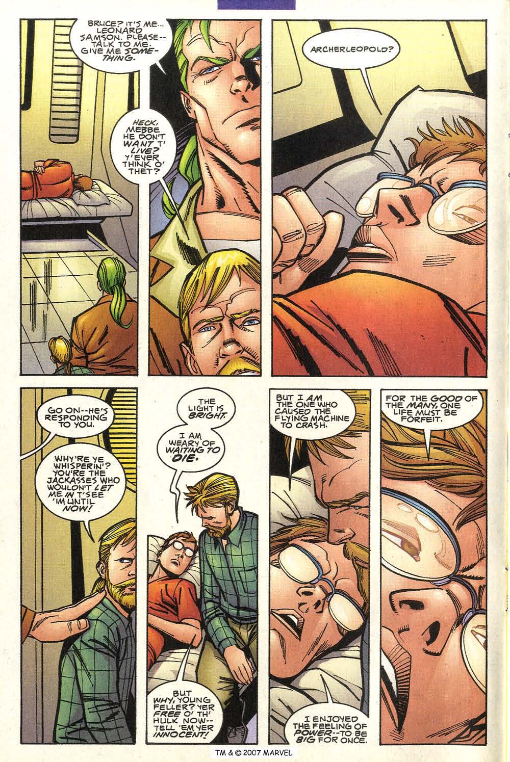 Read online Hulk (1999) comic -  Issue #11 - 10