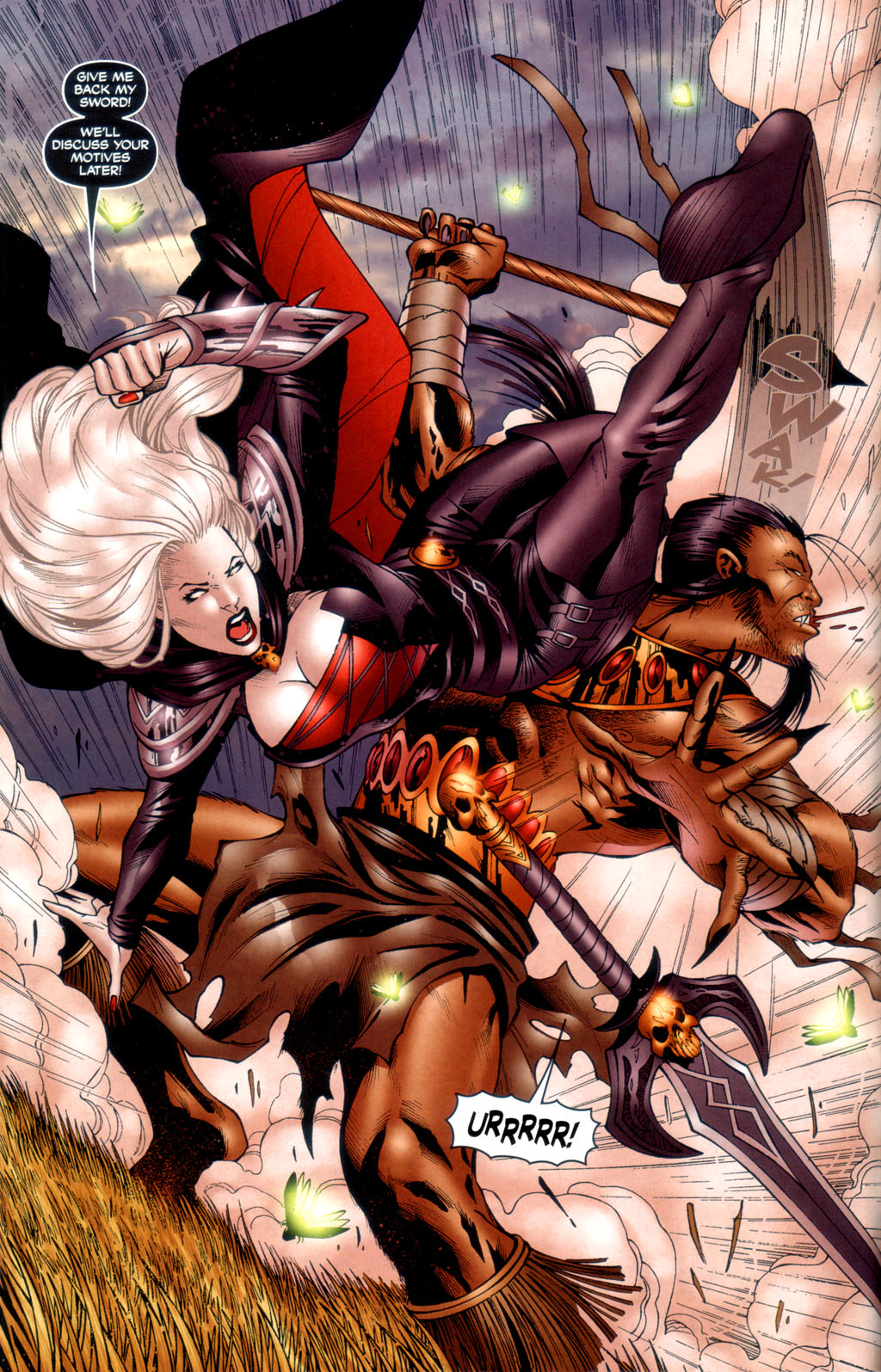 Read online Brian Pulido's Medieval Lady Death comic -  Issue #5 - 9