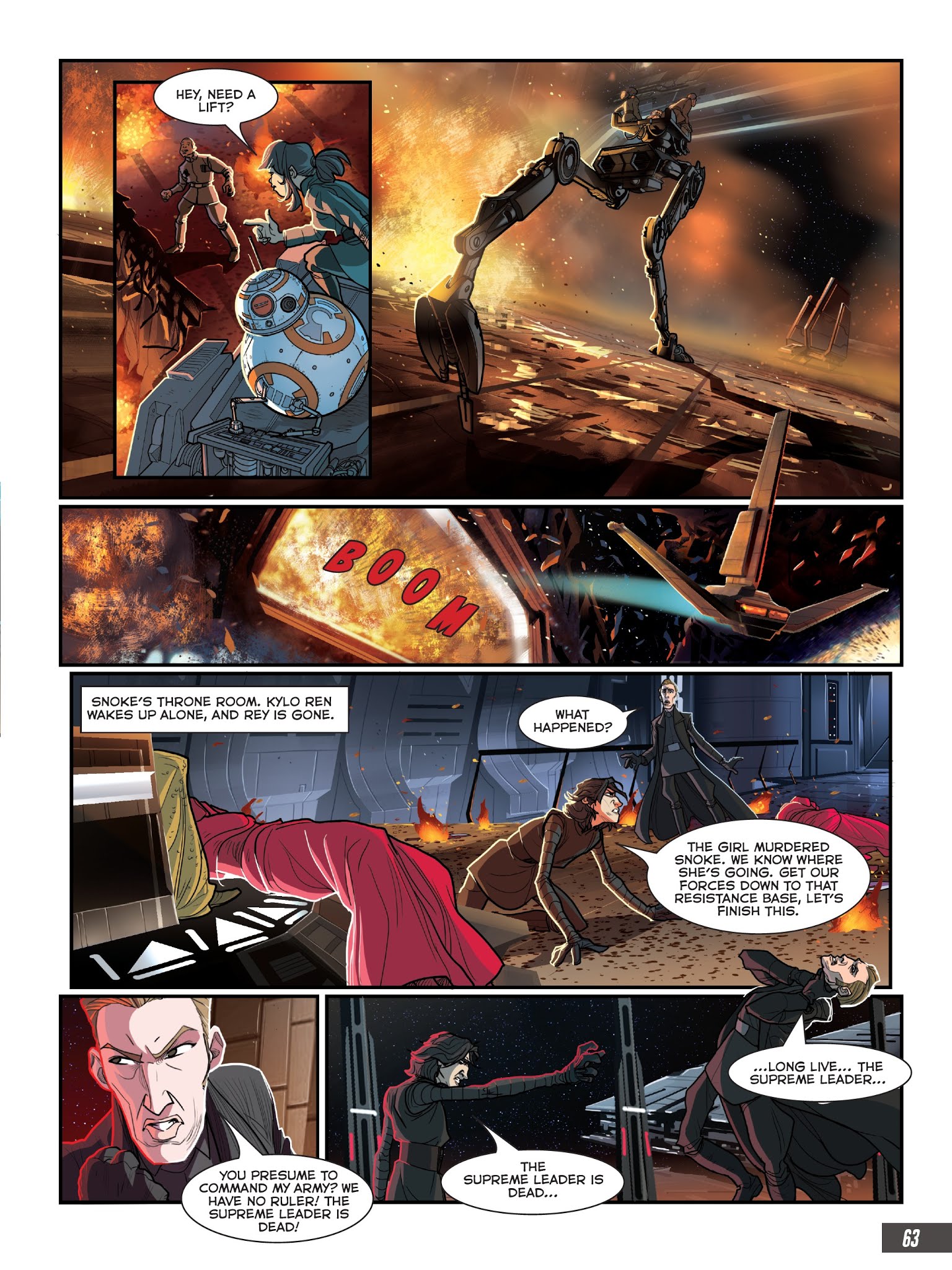 Read online Star Wars: The Last Jedi Graphic Novel Adaptation comic -  Issue # TPB - 65