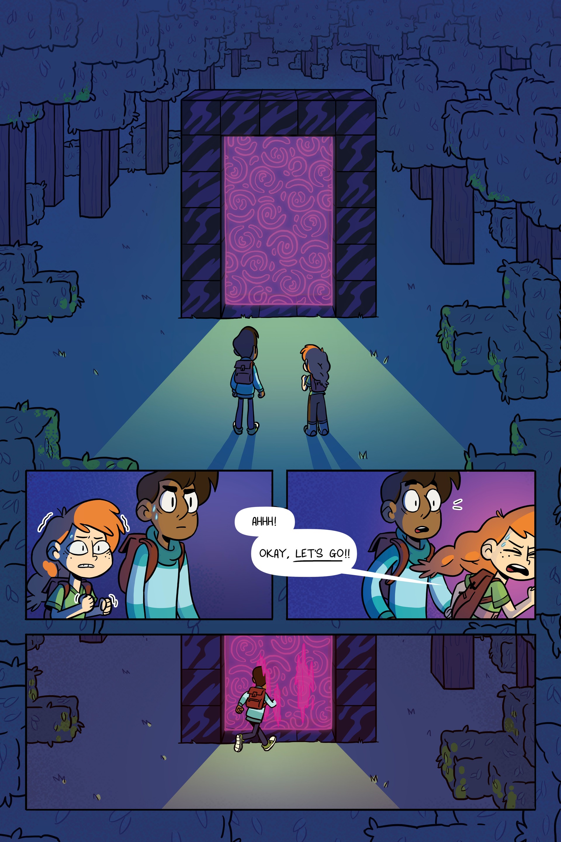 Read online Minecraft: Open World – Into the Nether comic -  Issue # TPB - 39