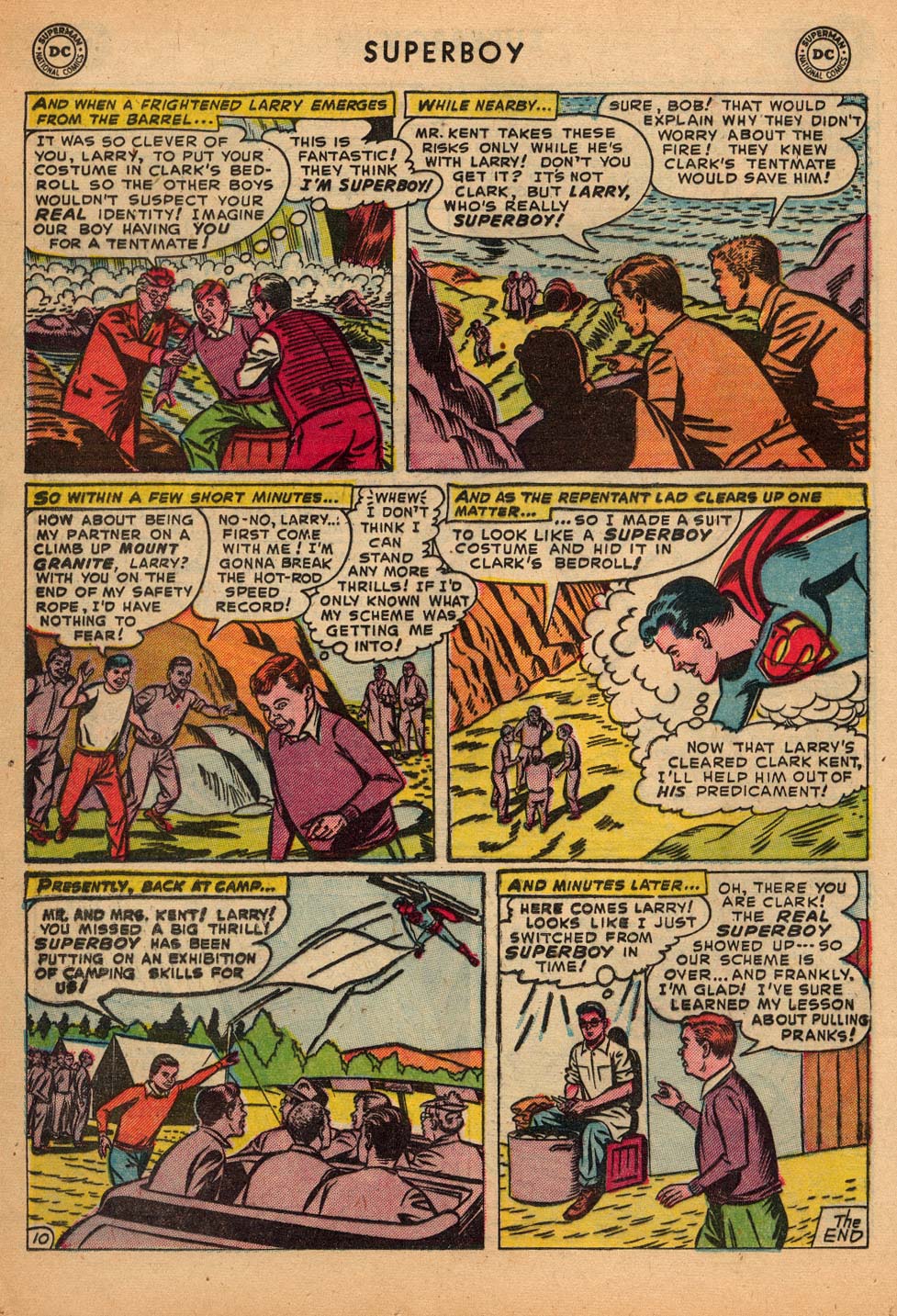 Read online Superboy (1949) comic -  Issue #25 - 22