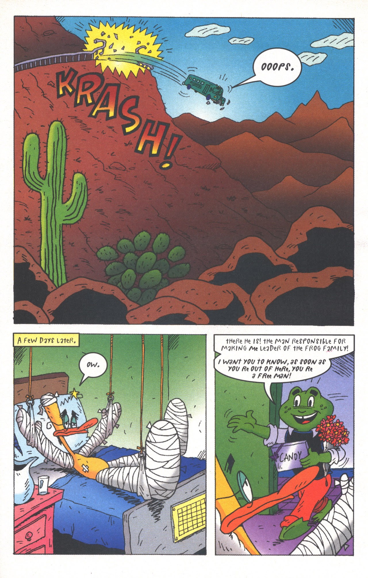Read online Duckman : The Mob Frog Saga comic -  Issue #3 - 23