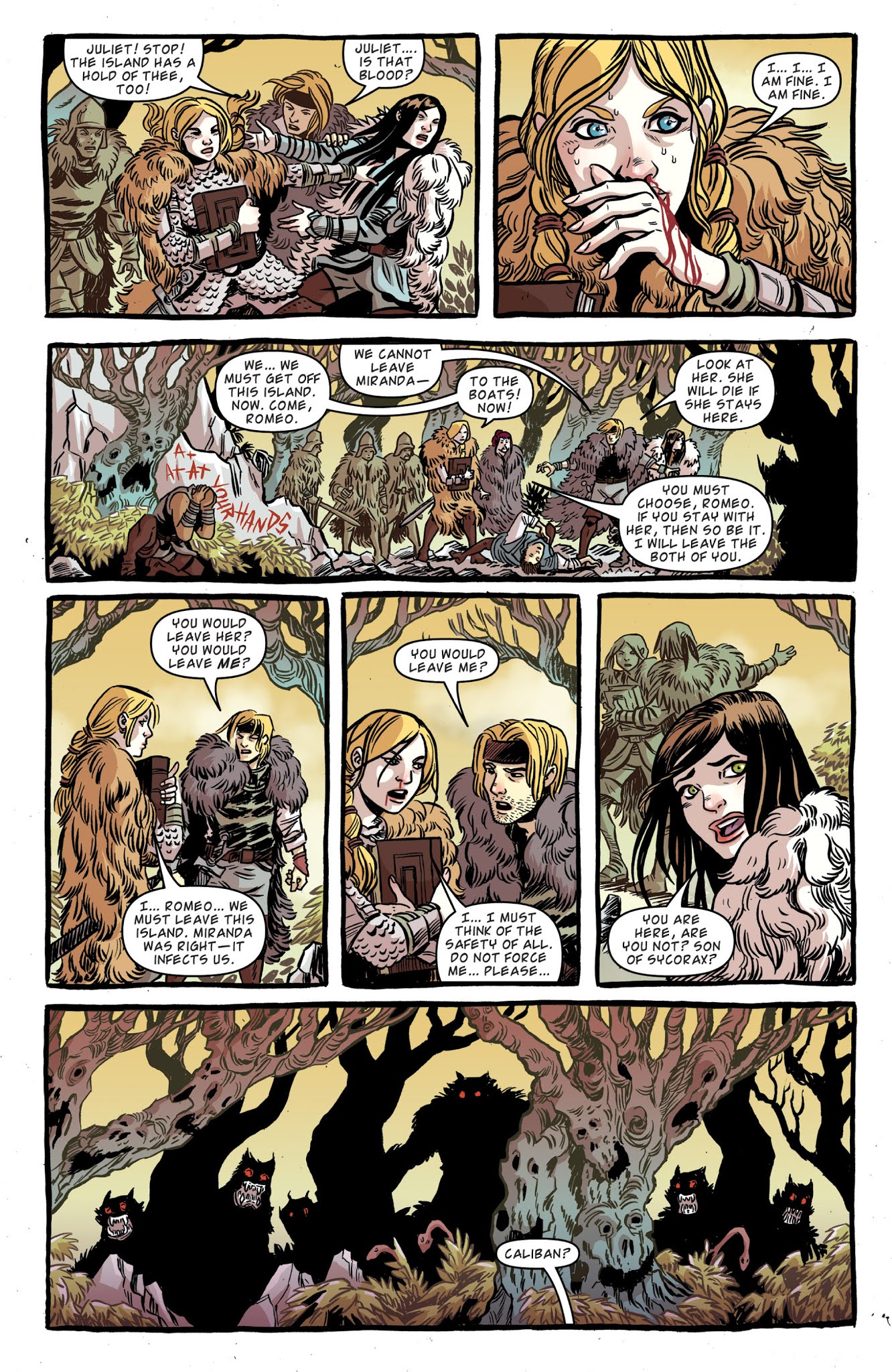 Read online Kill Shakespeare: The Tide of Blood comic -  Issue # TPB - 40