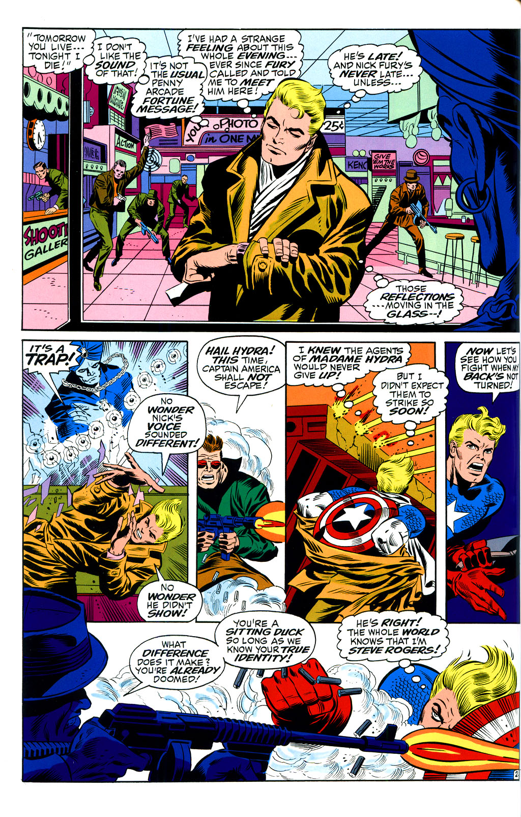 Read online Captain America: Red, White & Blue comic -  Issue # TPB - 114