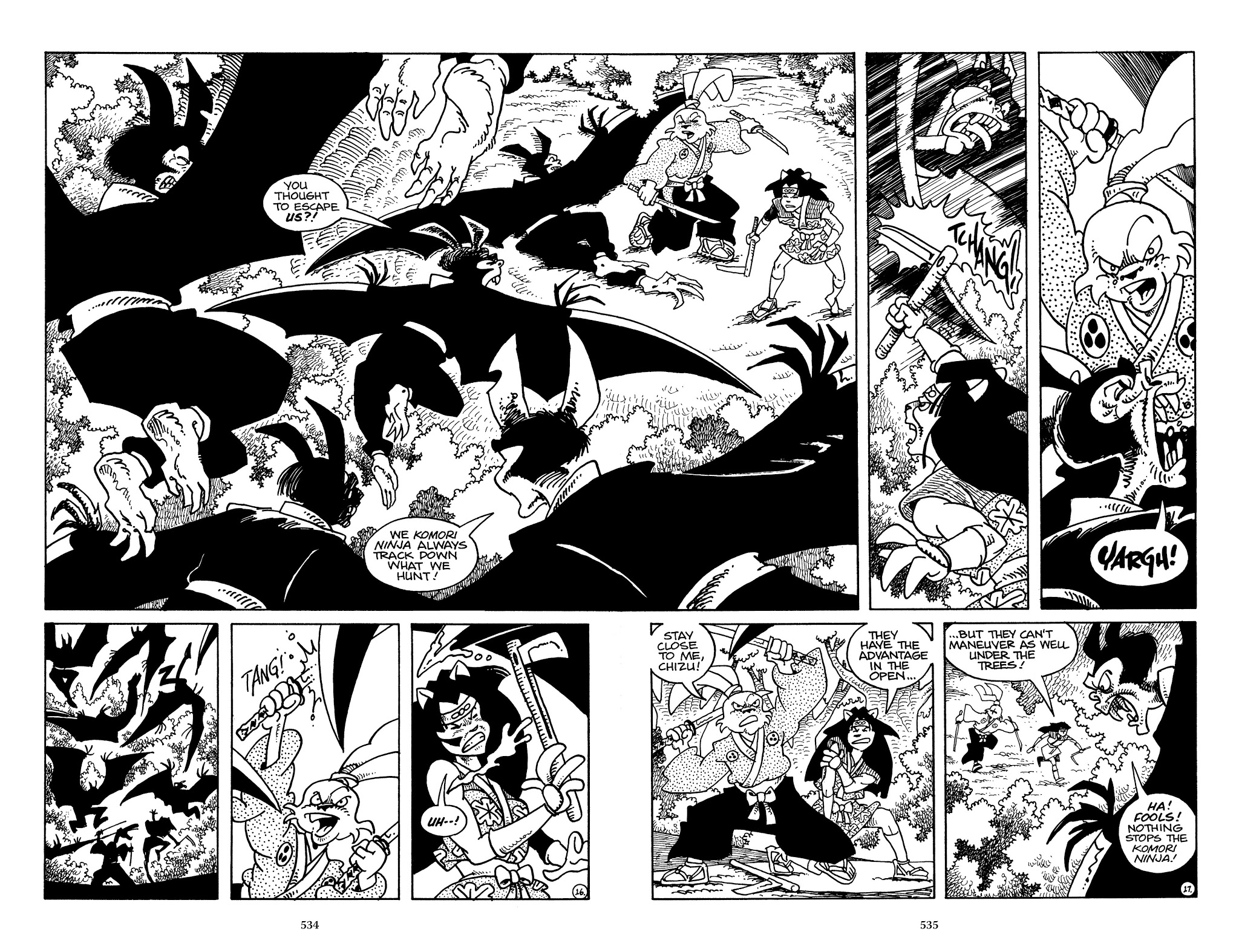 Read online The Usagi Yojimbo Saga comic -  Issue # TPB 1 - 522