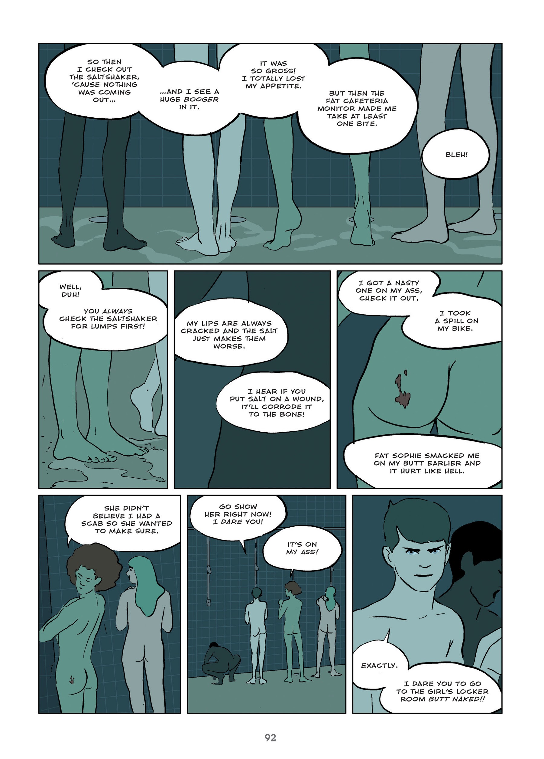 Read online The Locker Room comic -  Issue # TPB - 93