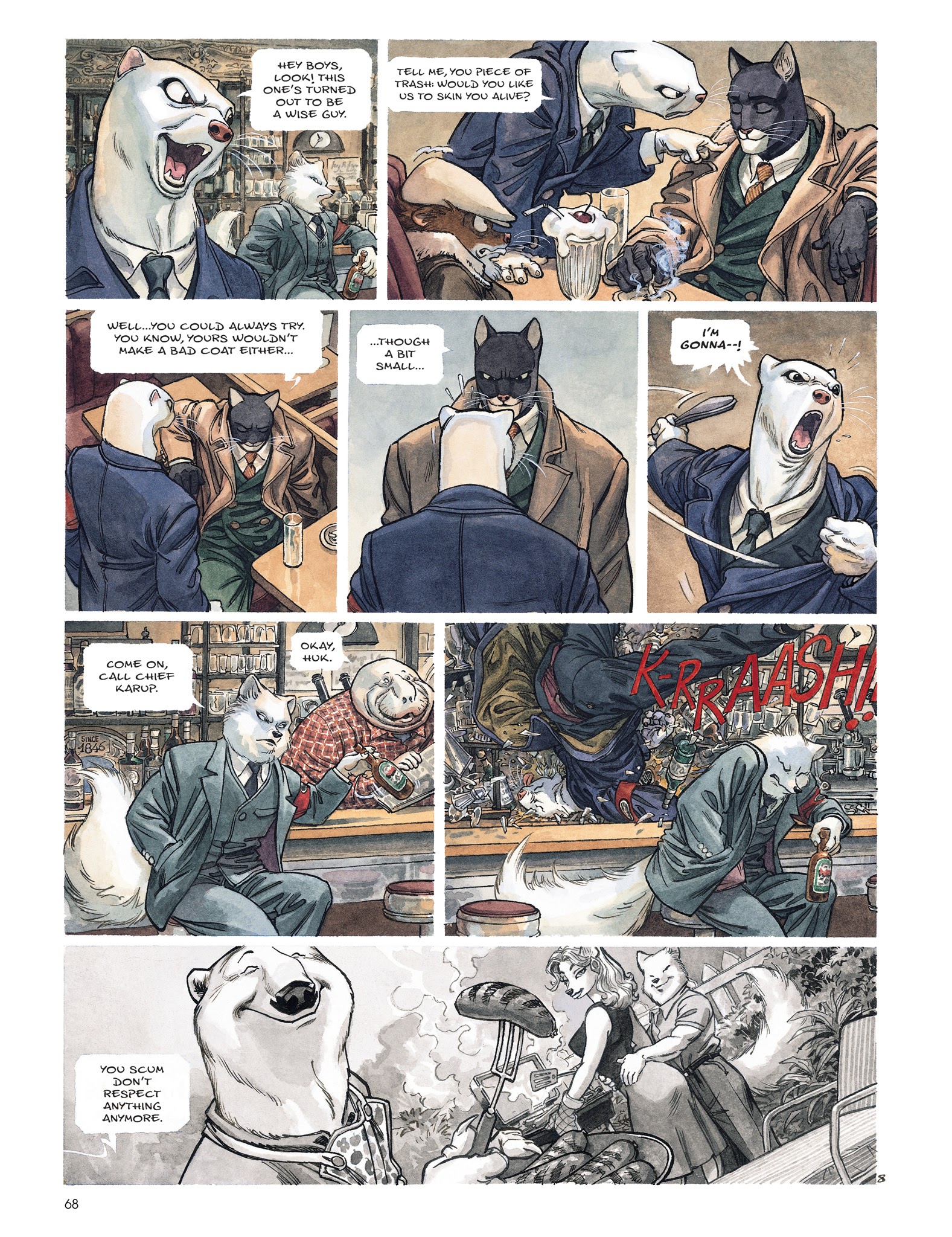 Read online Blacksad: The Collected Stories comic -  Issue # TPB (Part 1) - 69