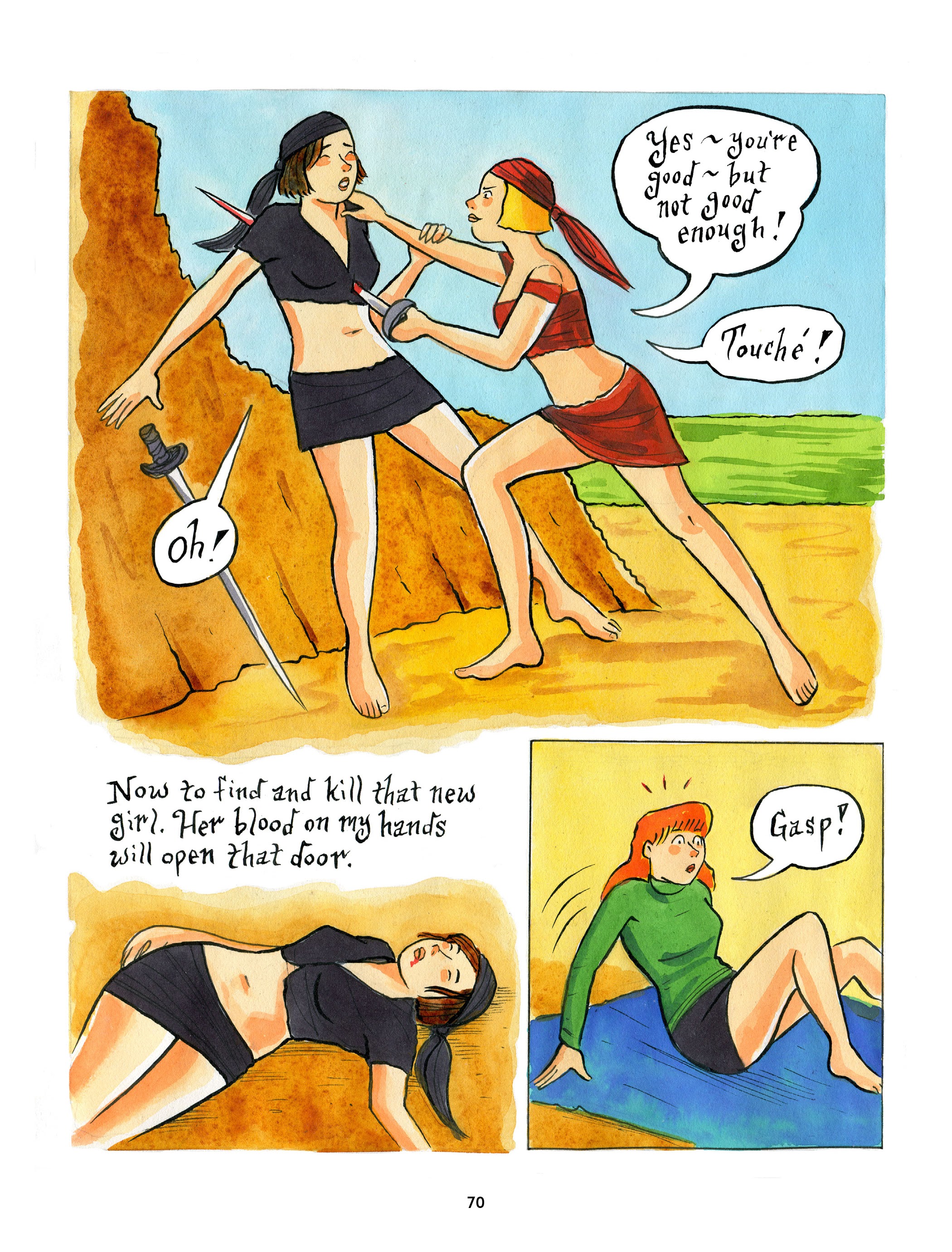 Read online Poison Flowers & Pandemonium comic -  Issue # TPB (Part 1) - 77