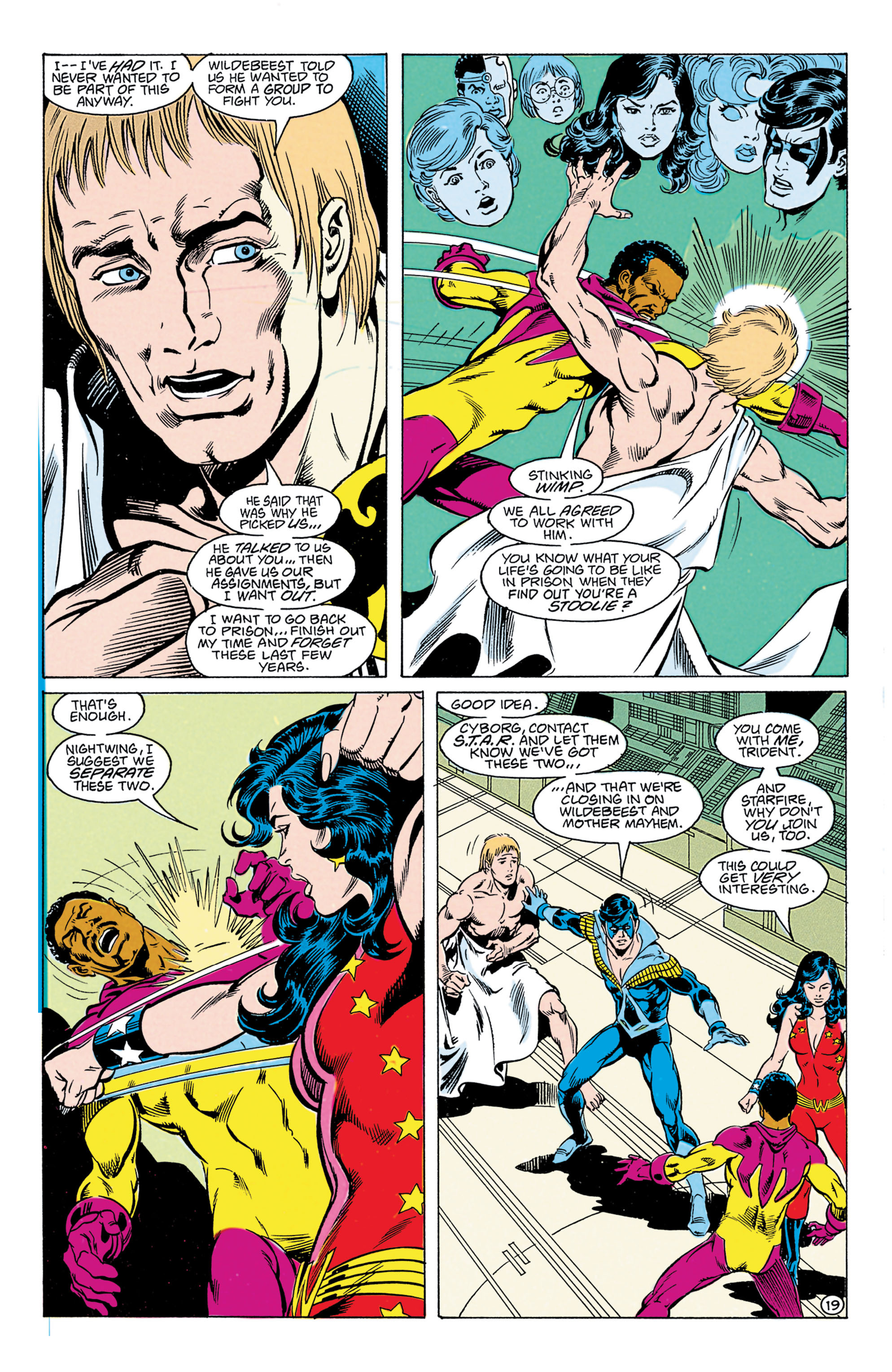 Read online The New Teen Titans (1984) comic -  Issue #42 - 20