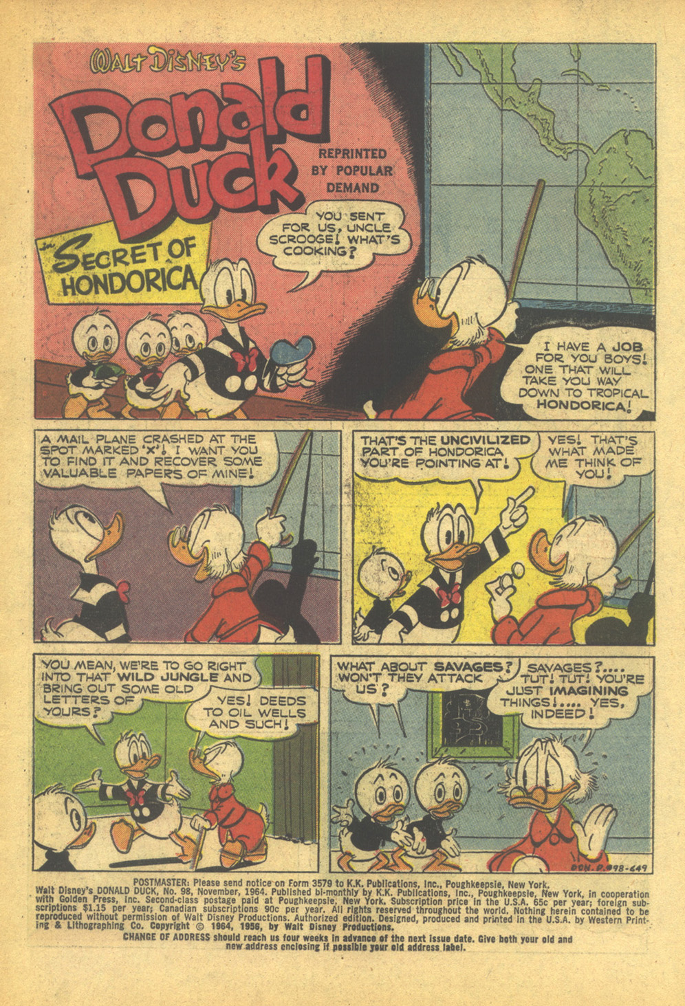Read online Walt Disney's Donald Duck (1952) comic -  Issue #98 - 3