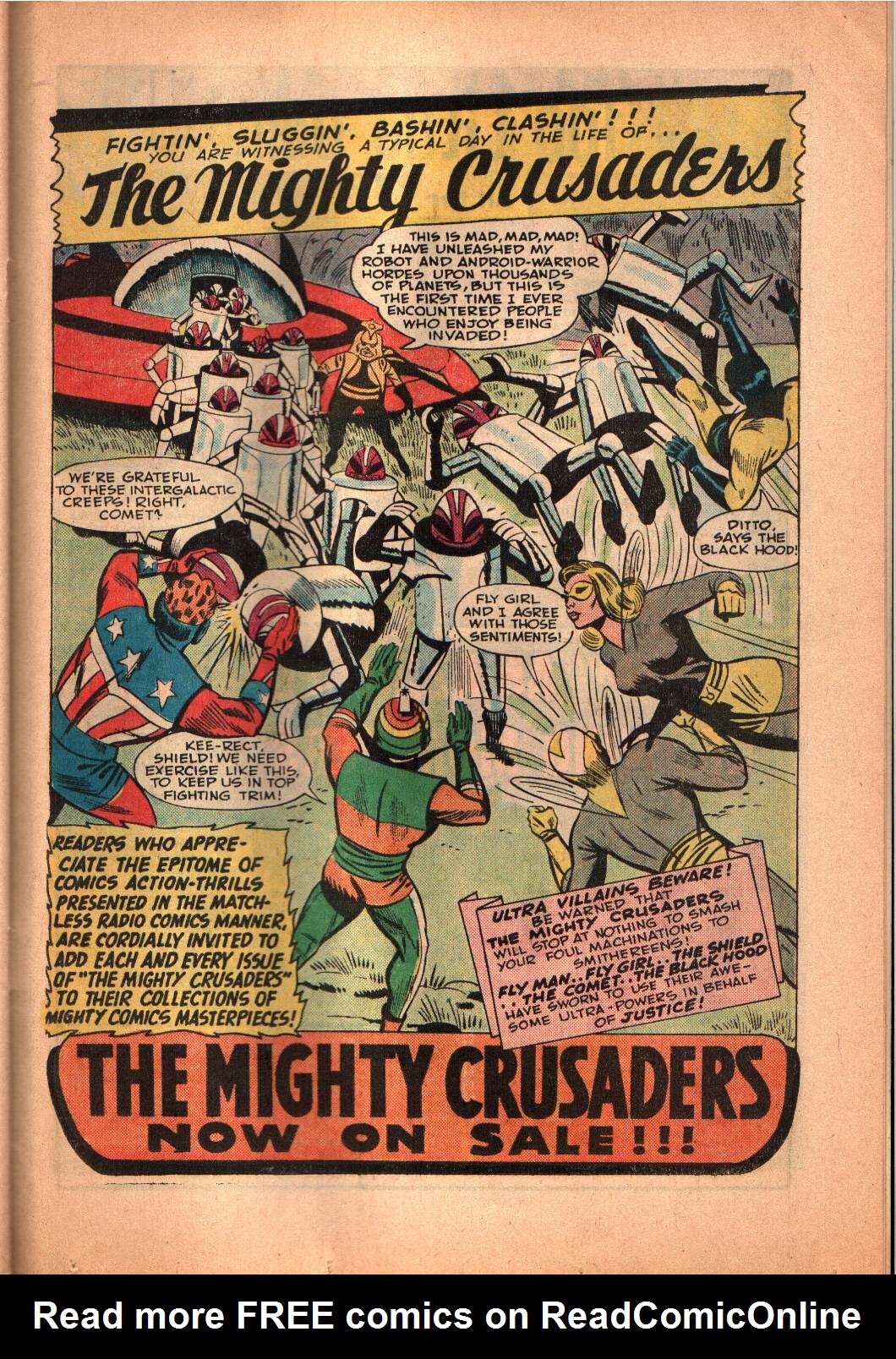 Read online Fly Man comic -  Issue #35 - 23