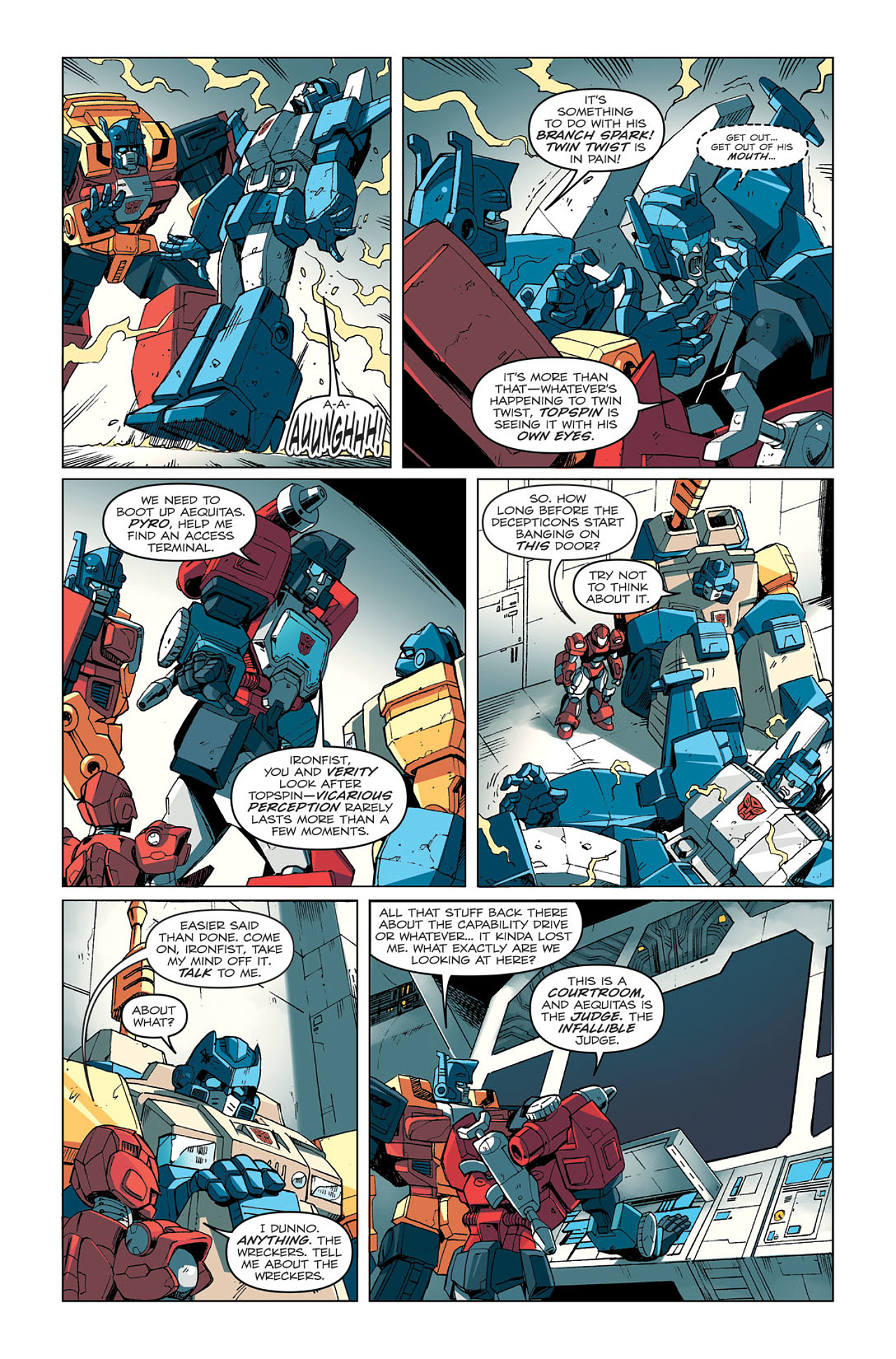 Read online Transformers: Last Stand of The Wreckers comic -  Issue #4 - 9