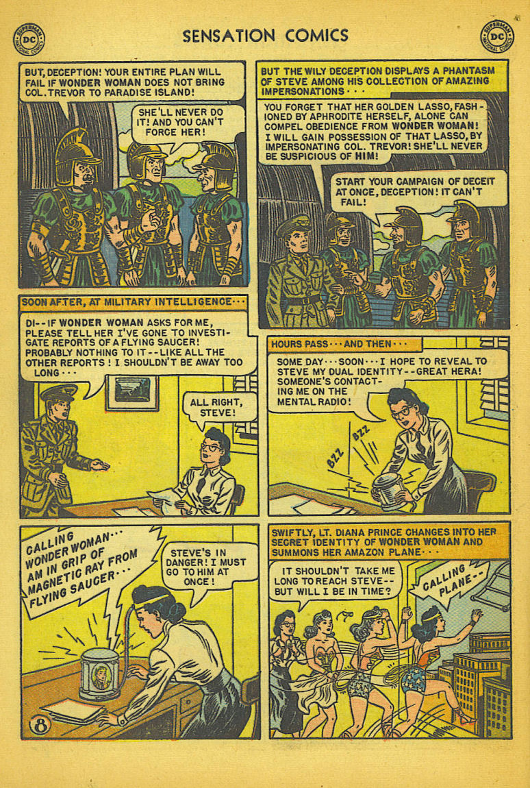 Read online Sensation (Mystery) Comics comic -  Issue #104 - 10