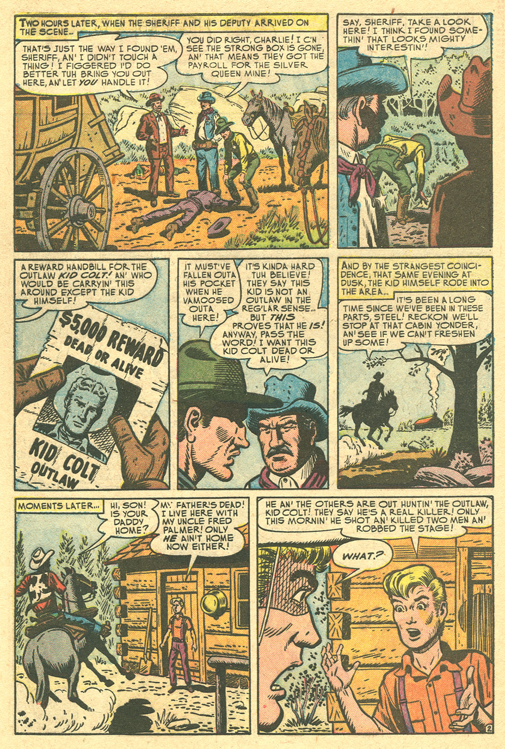 Read online Kid Colt Outlaw comic -  Issue #40 - 28