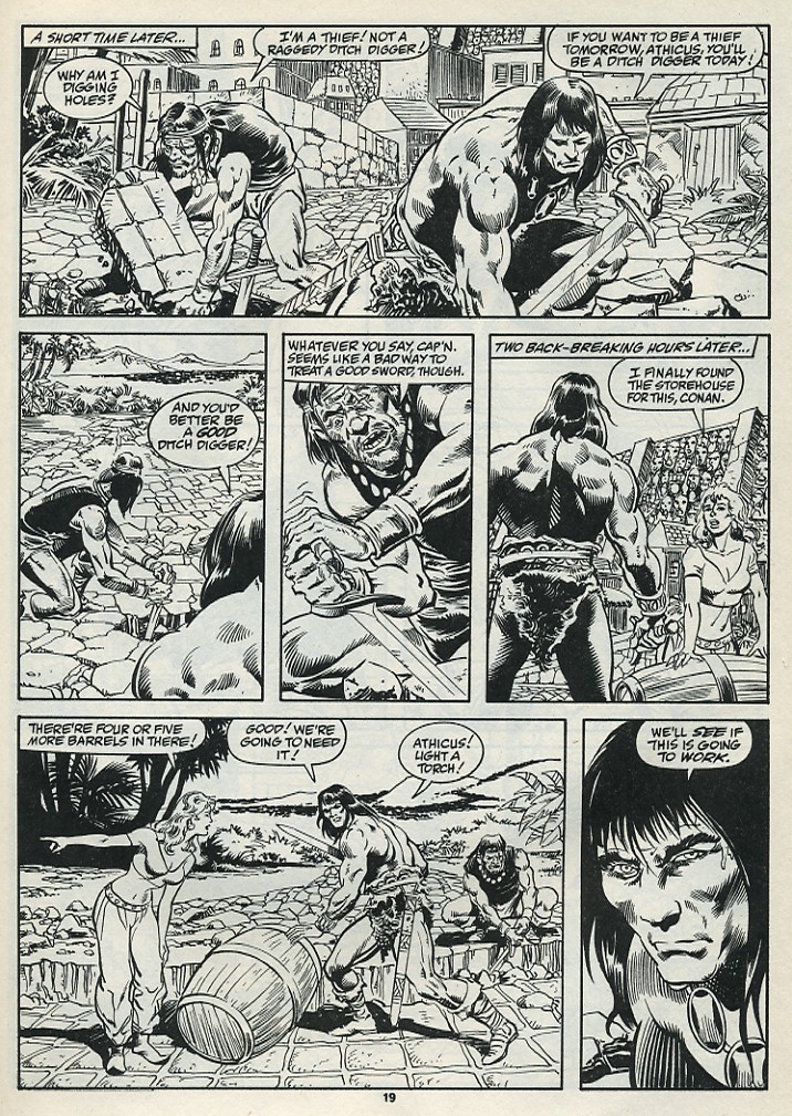 The Savage Sword Of Conan issue 182 - Page 21