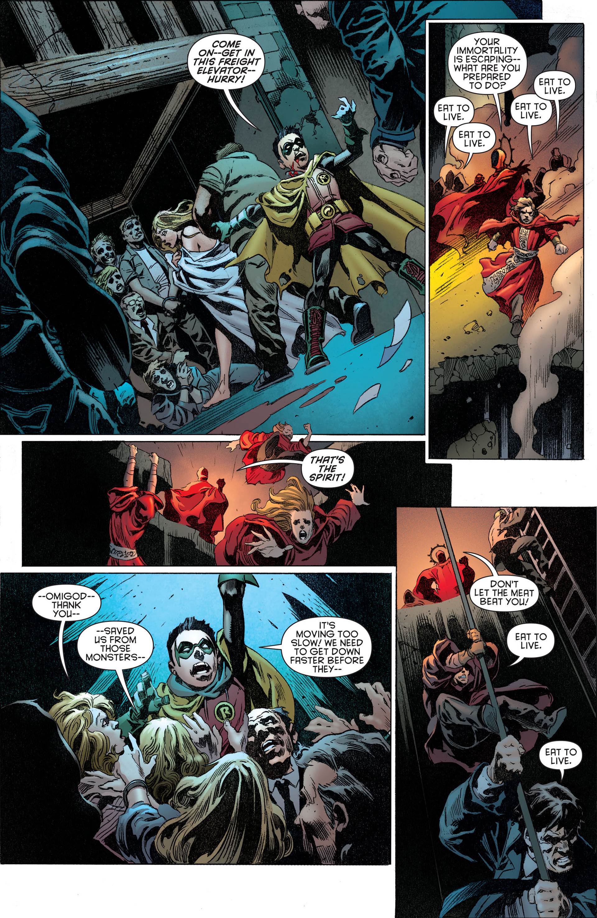 Read online Batman and Robin (2011) comic -  Issue #14 - 10