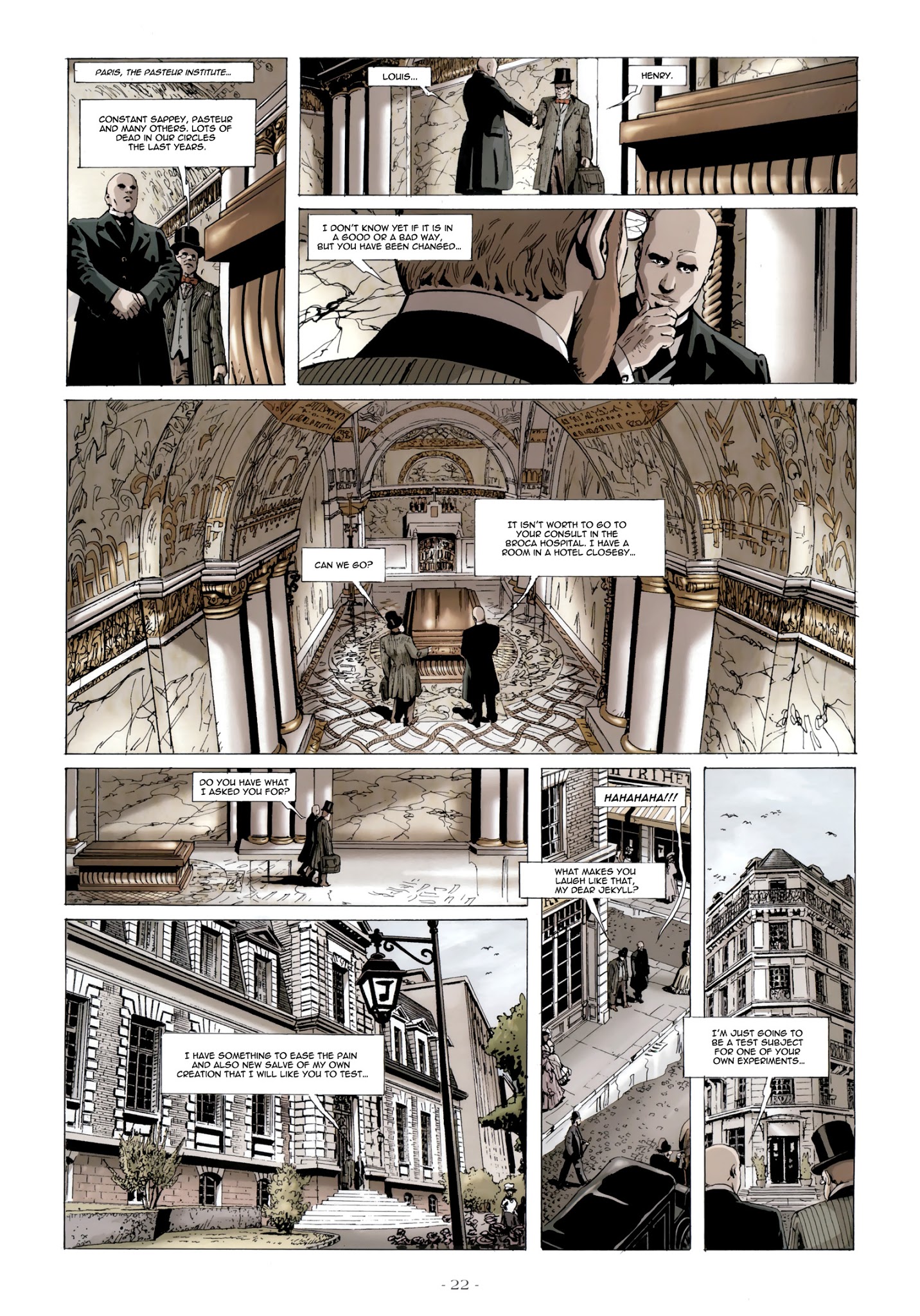 Read online Mister Hyde contre Frankenstein comic -  Issue #1 - 23