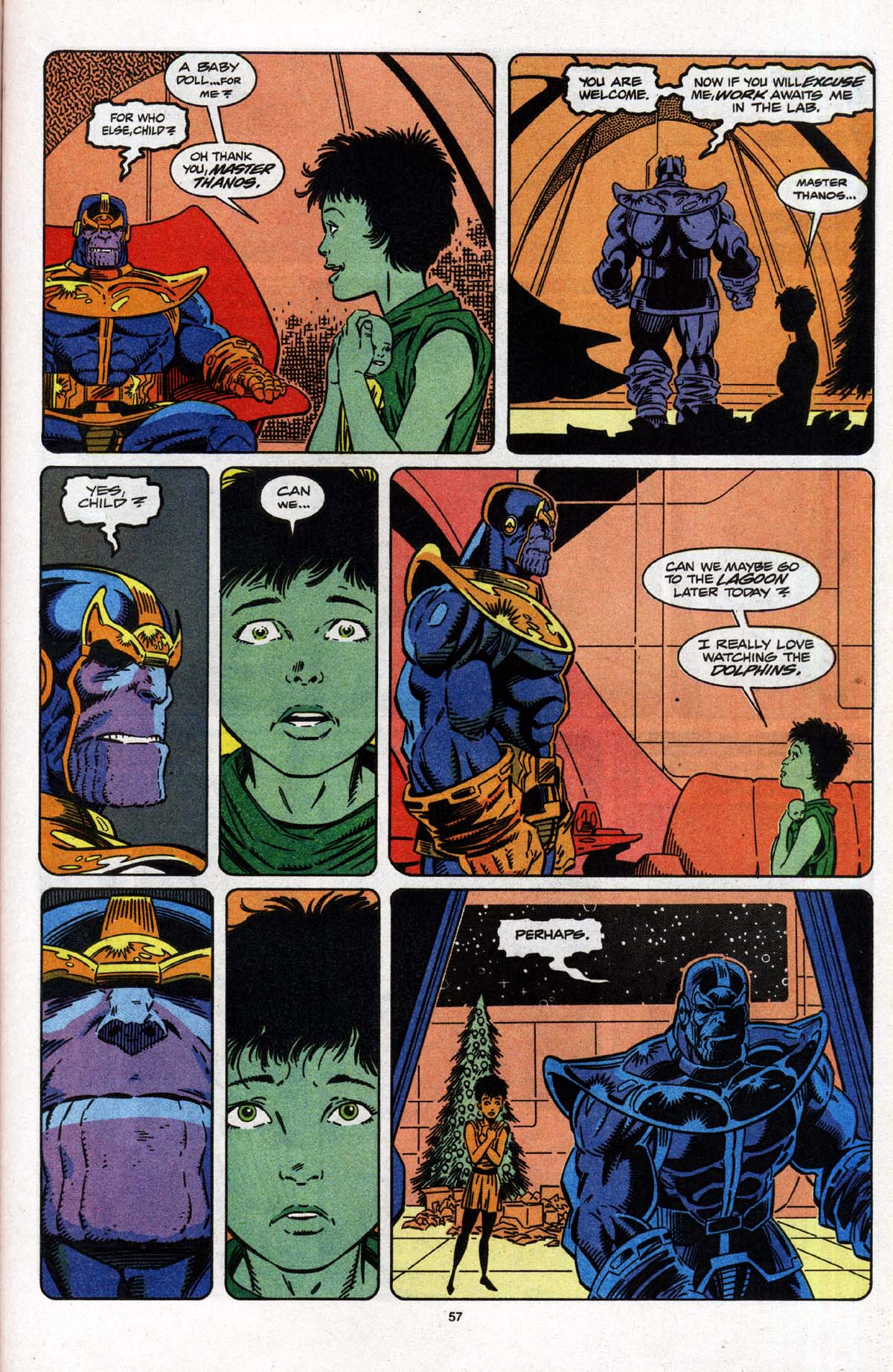 Read online Marvel Holiday Special (1991) comic -  Issue #1992 - 58