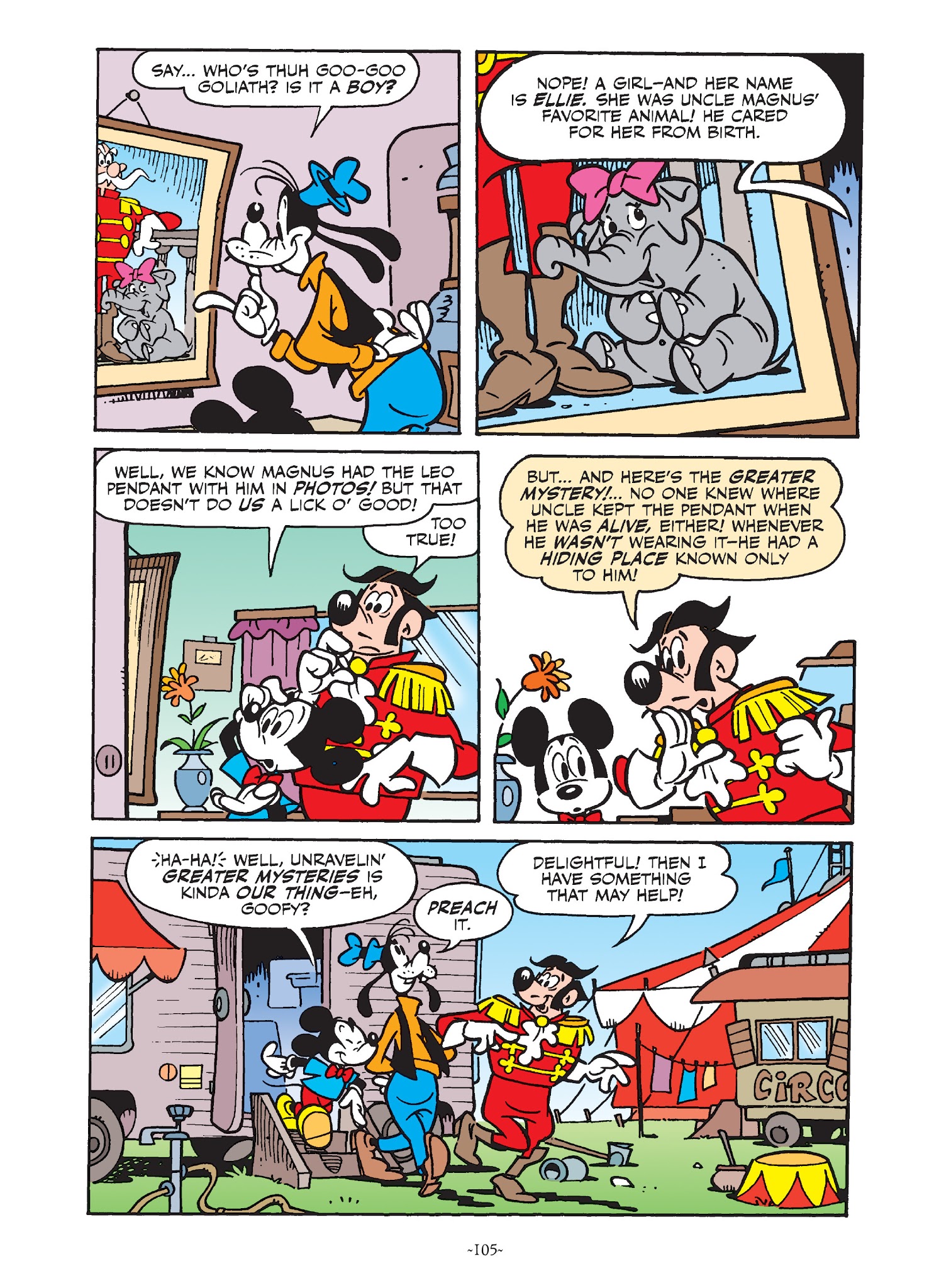 Read online Mickey and Donald: The Search For the Zodiac Stone comic -  Issue # TPB - 104