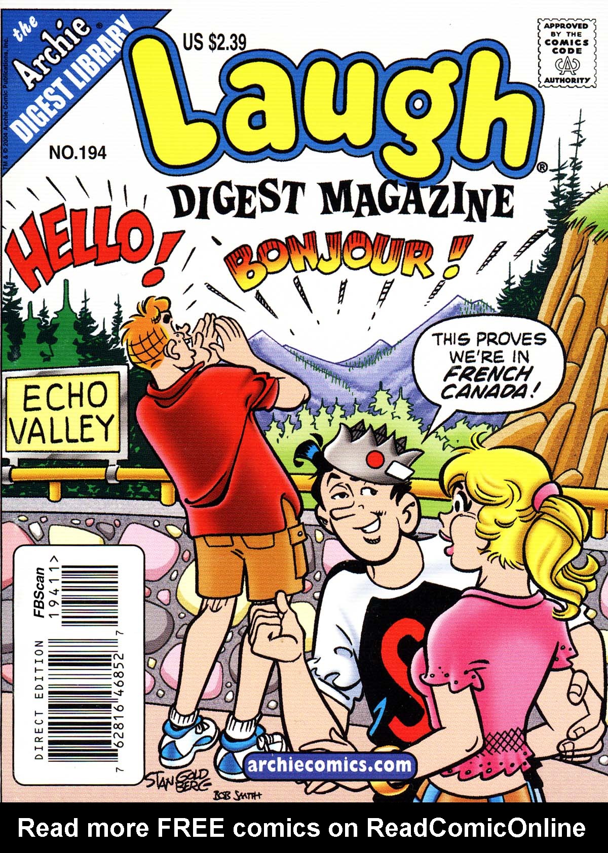 Read online Laugh Comics Digest comic -  Issue #194 - 1