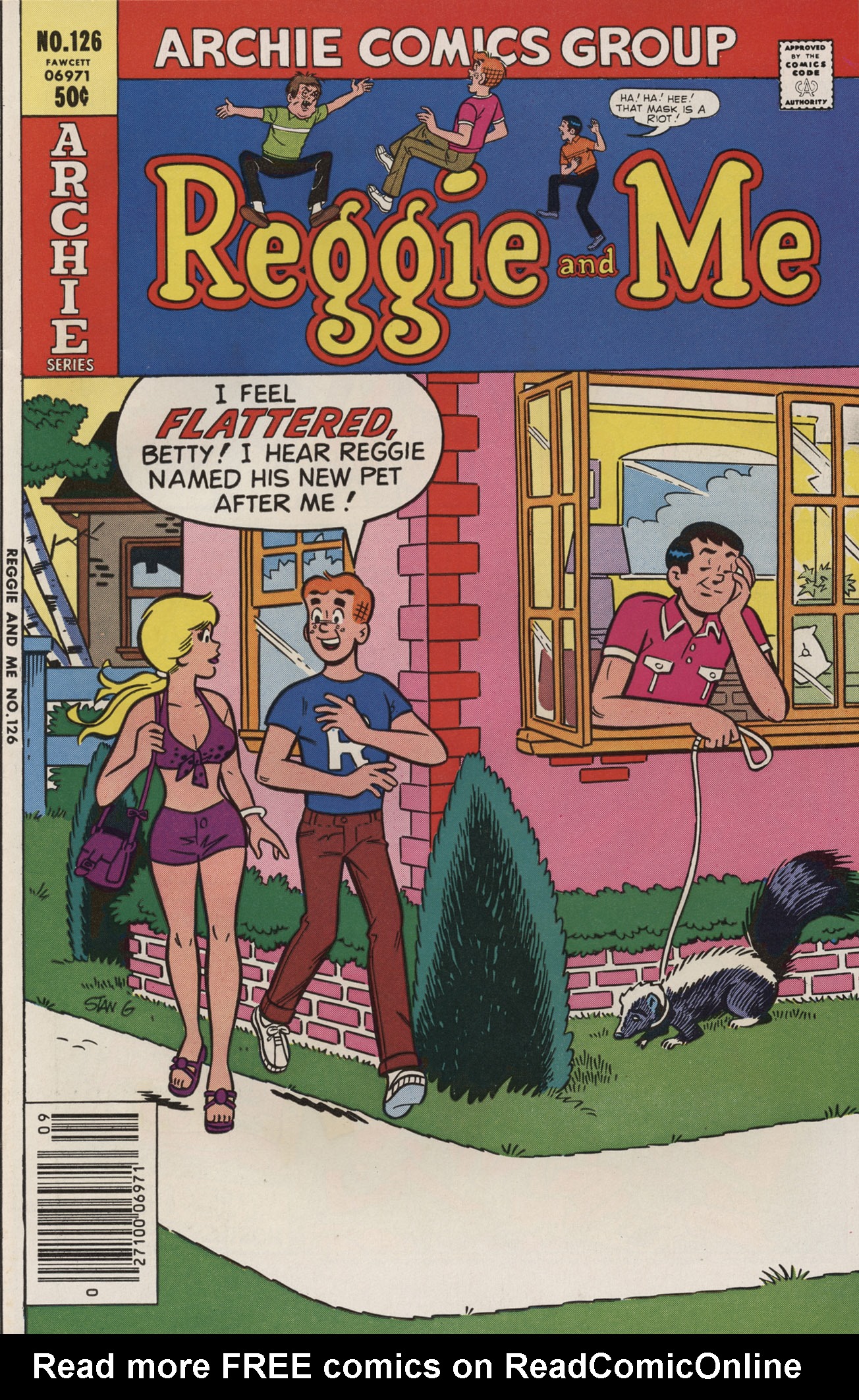 Read online Reggie and Me (1966) comic -  Issue #126 - 1